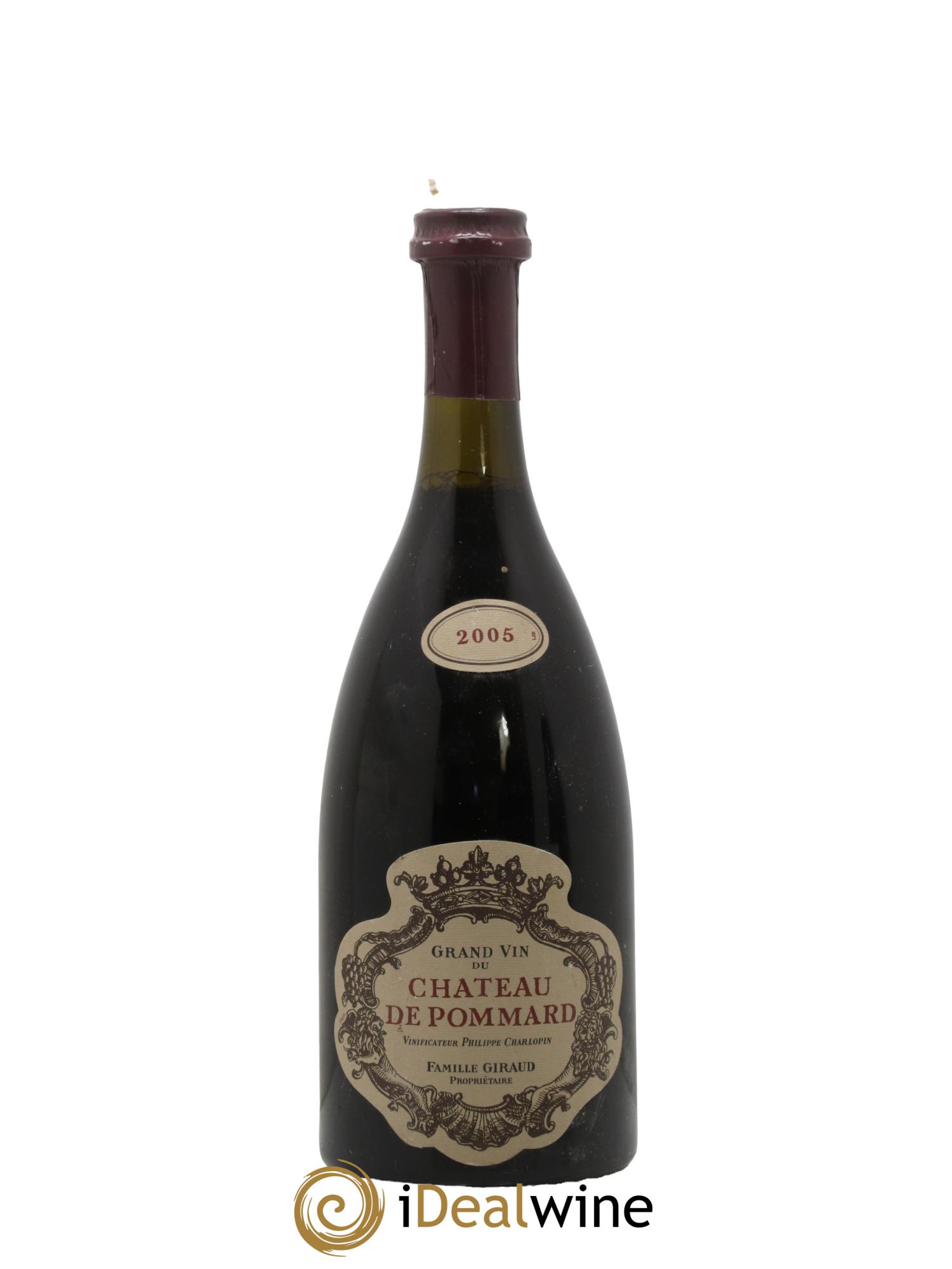 Pommard Château de Pommard 2005 - Lot de 1 bouteille - 0