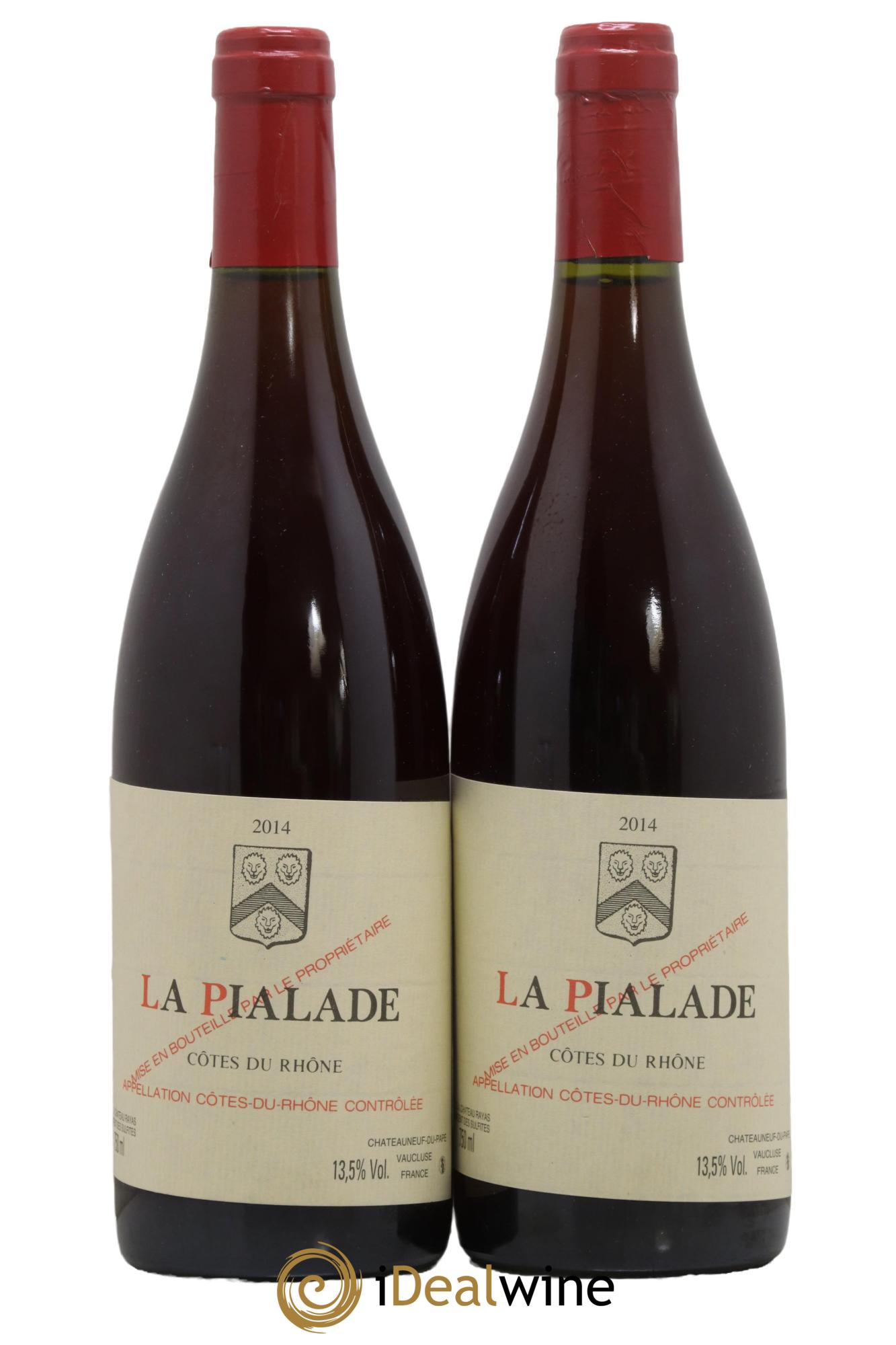 Côtes du Rhône La Pialade Emmanuel Reynaud 2014 - Lot de 2 bouteilles - 0