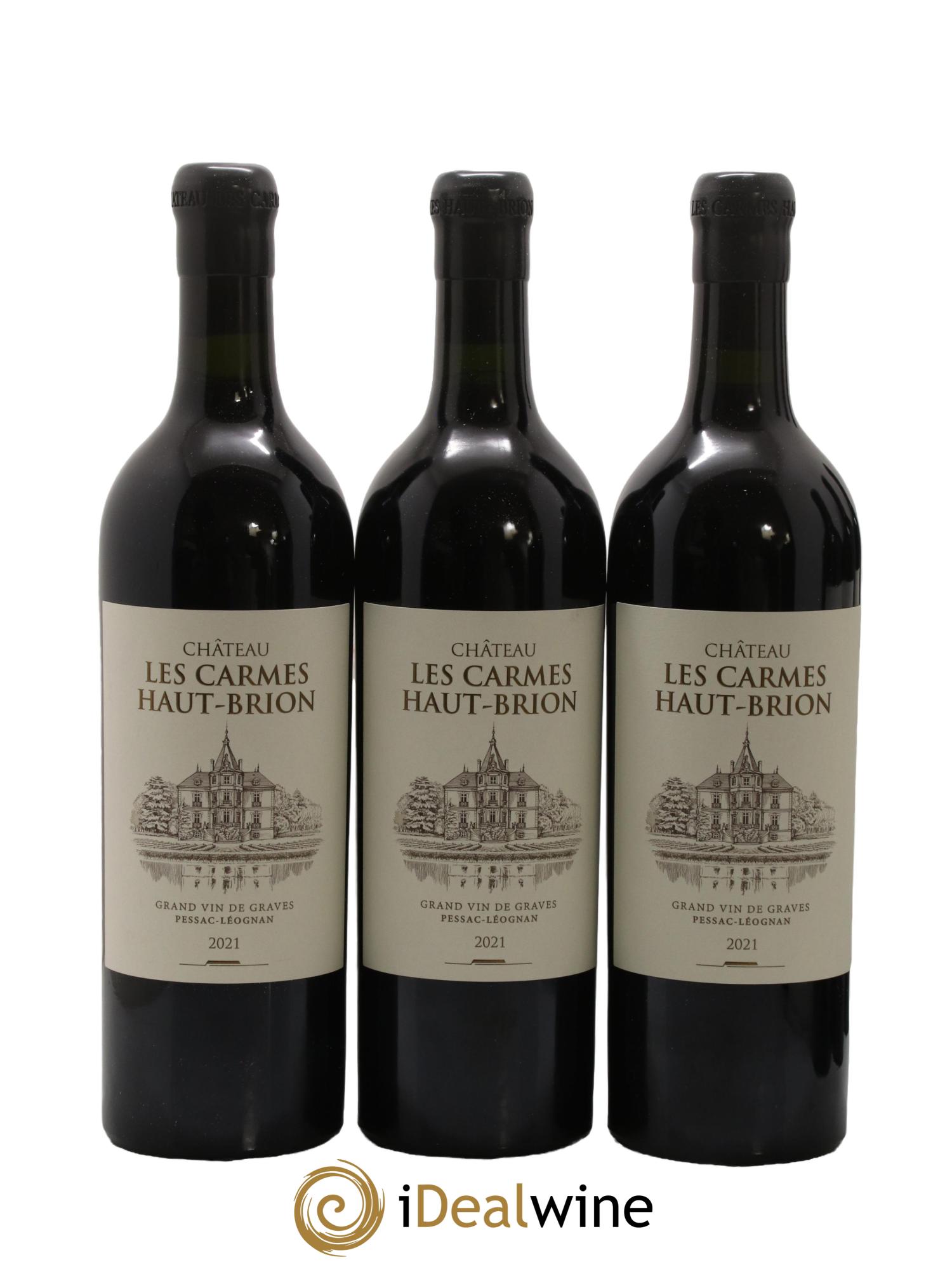 Château Les Carmes Haut-Brion 2021 - Lot de 6 bouteilles - 2