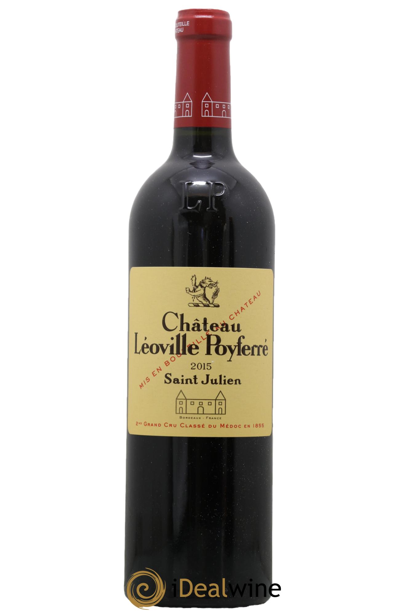 Château Léoville Poyferré 2ème Grand Cru Classé 2015 - Lot of 1 bottle - 0