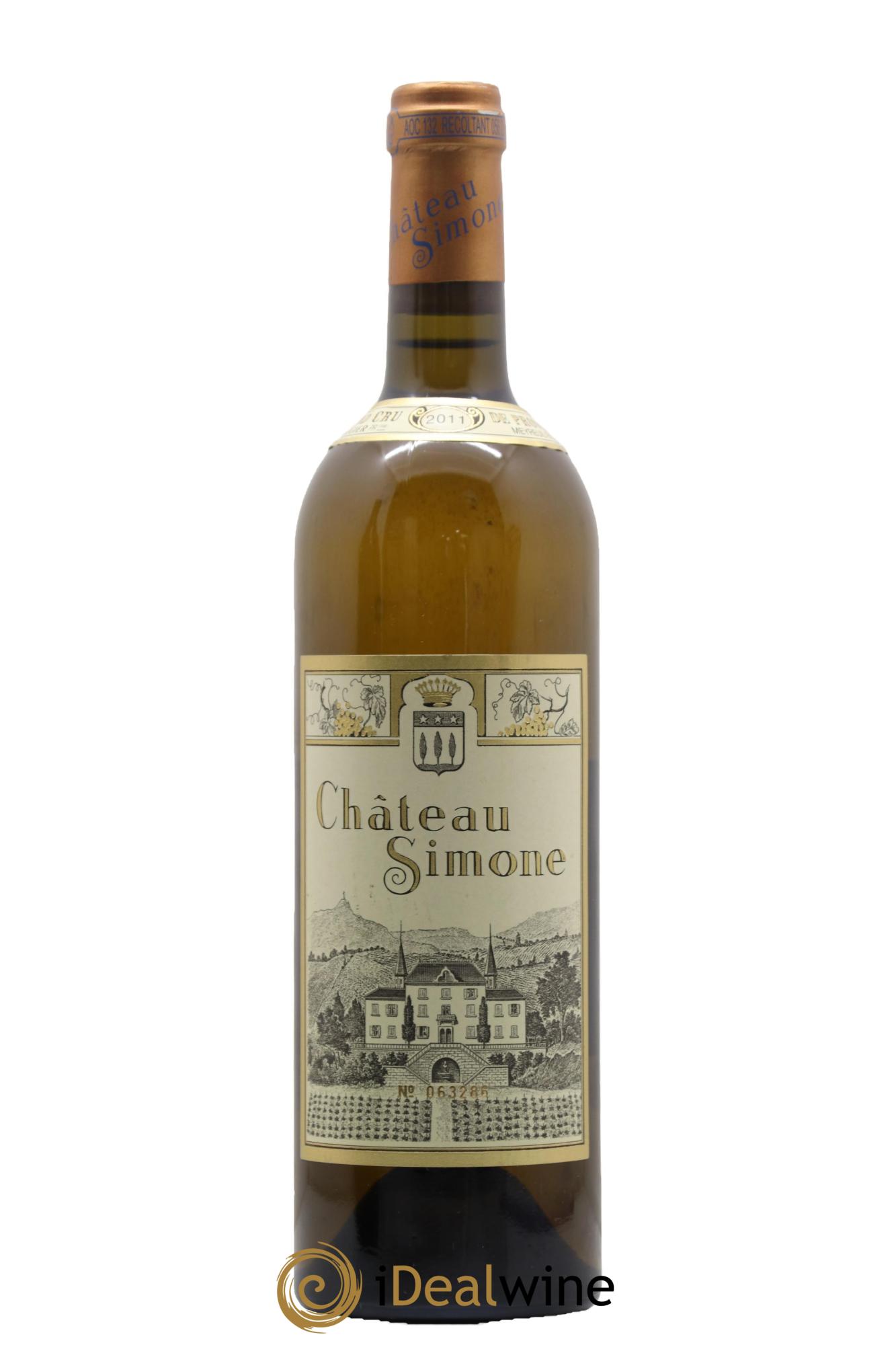 Palette Château Simone Famille Rougier 2011 - Lot de 1 bouteille - 0