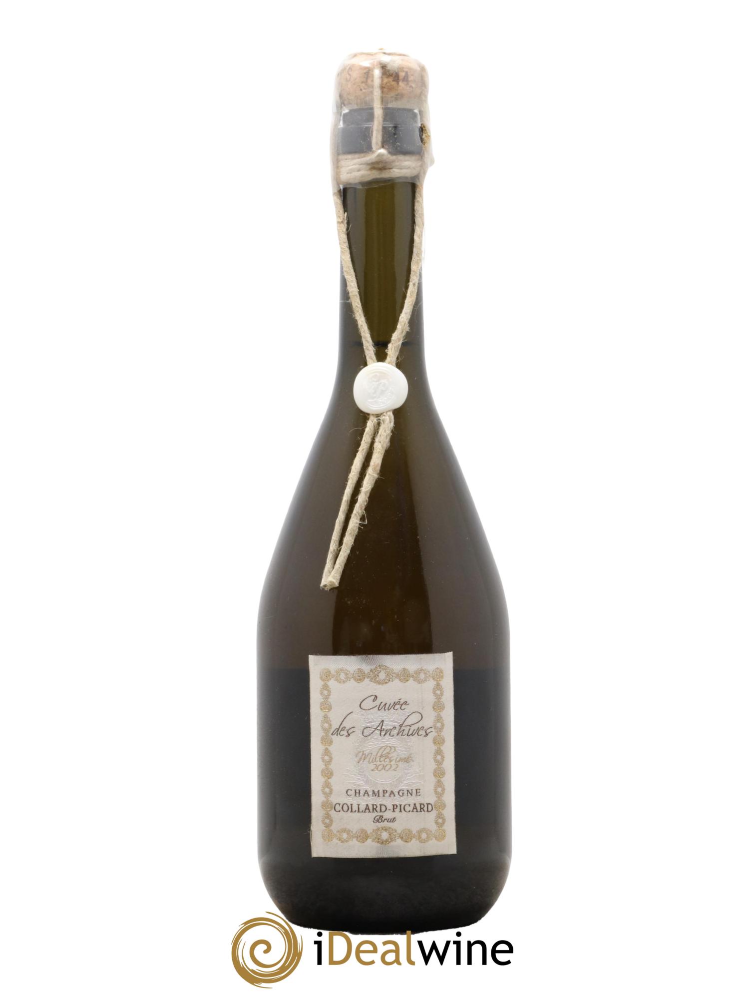 Champagne Extra-Brut Archives Collard-Picard 2002 - Lot of 1 bottle - 0