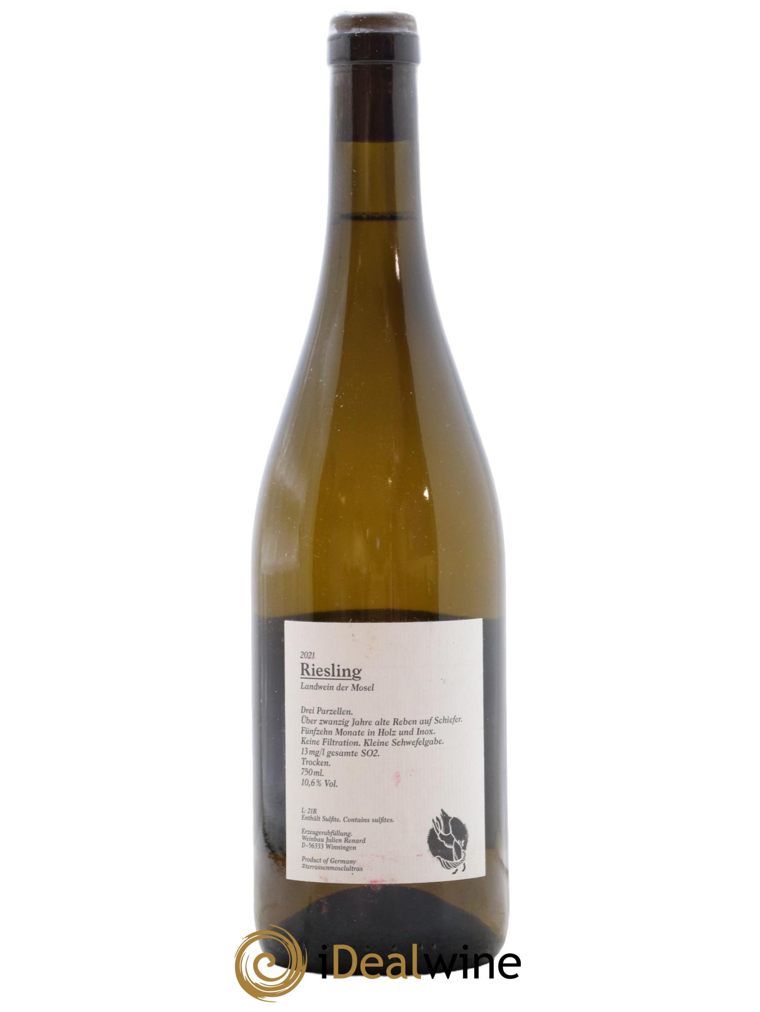 Allemagne Riesling Landwein Domaine Julien Renard 2021 - Posten von 1 Flasche - 1