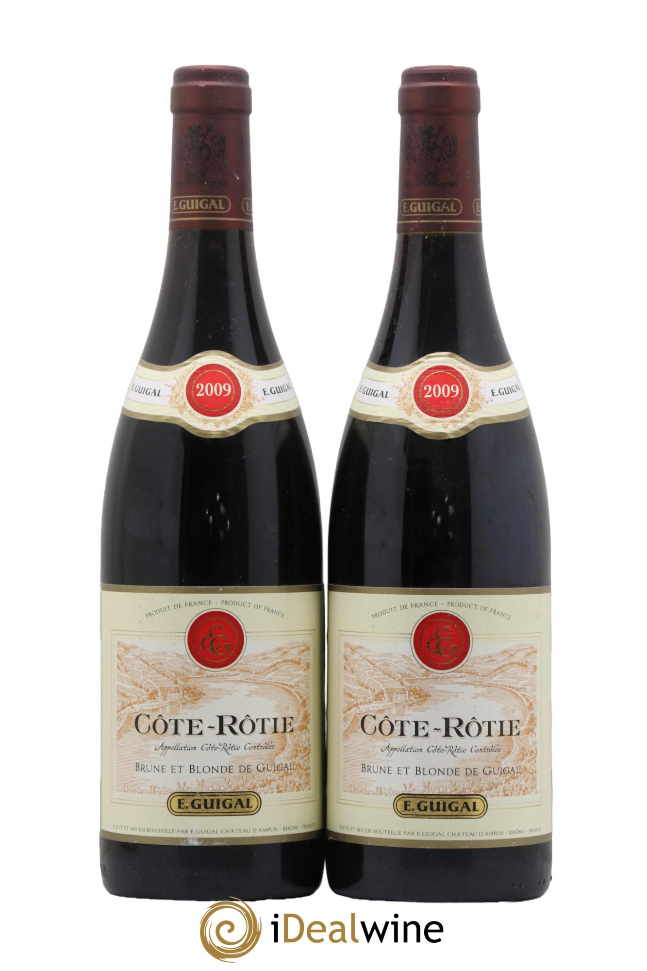 Côte-Rôtie Côtes Brune et Blonde Guigal 2009 - Lotto di 2 bottiglie - 0