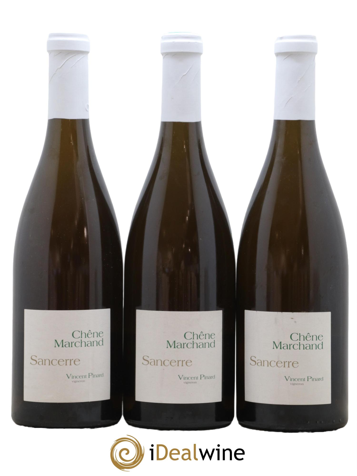 Sancerre Chêne Marchand Vincent Pinard 2017 - Posten von 3 Flaschen - 0