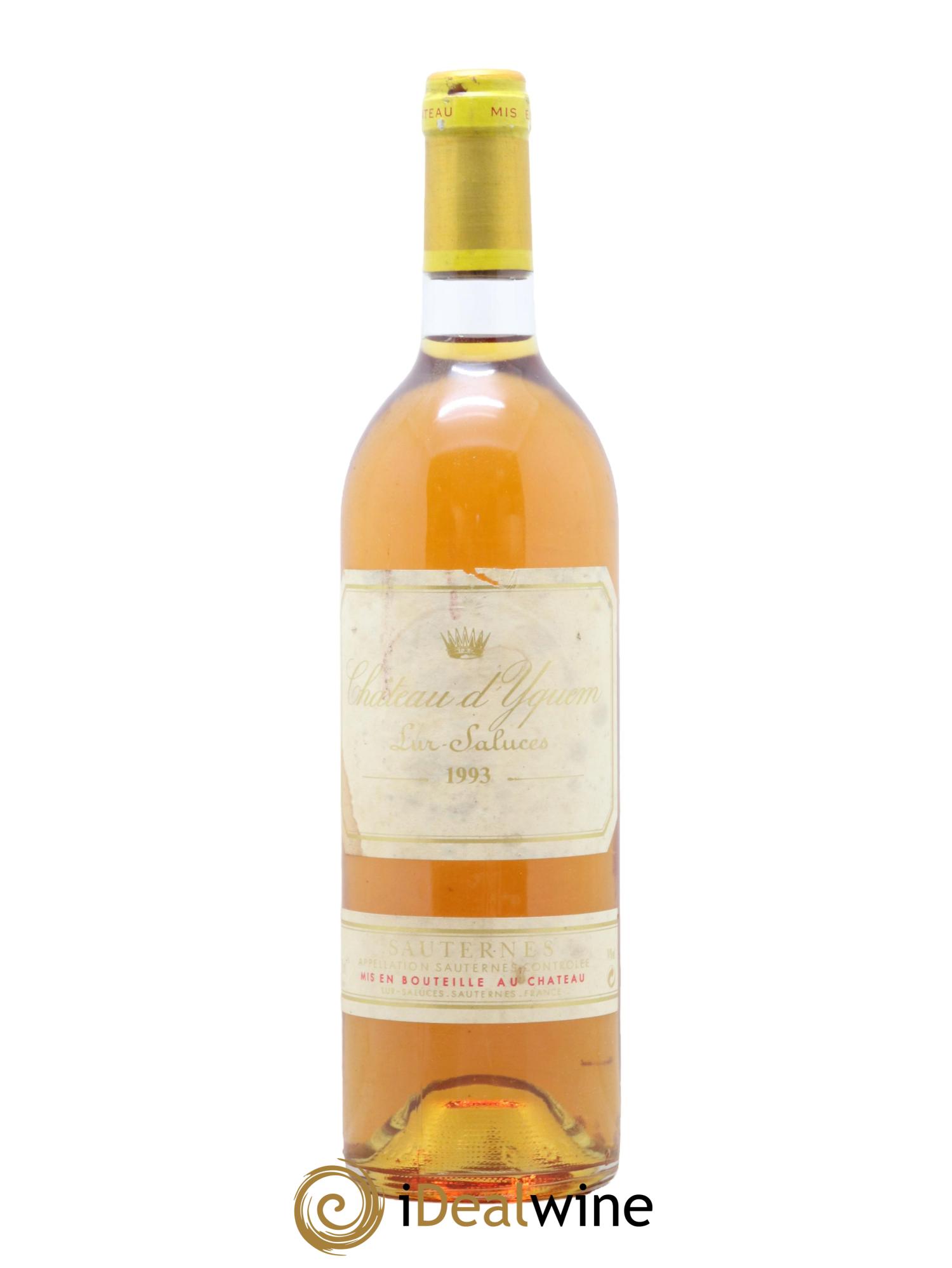 Château d' Yquem 1er Cru Classé Supérieur 1993 - Lotto di 1 bottiglia - 0