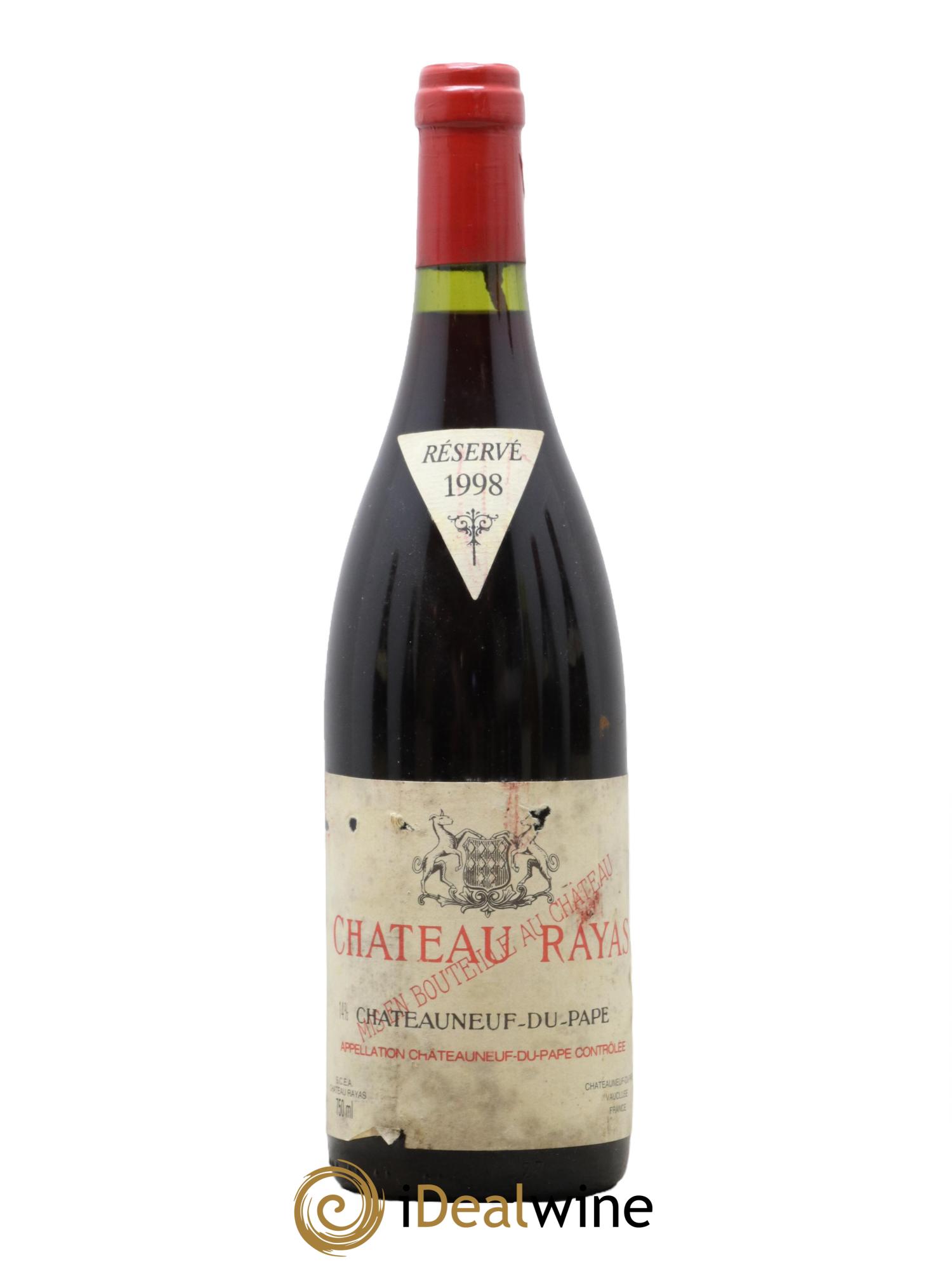 Châteauneuf-du-Pape Château Rayas Emmanuel Reynaud 1998 - Lotto di 1 bottiglia - 0