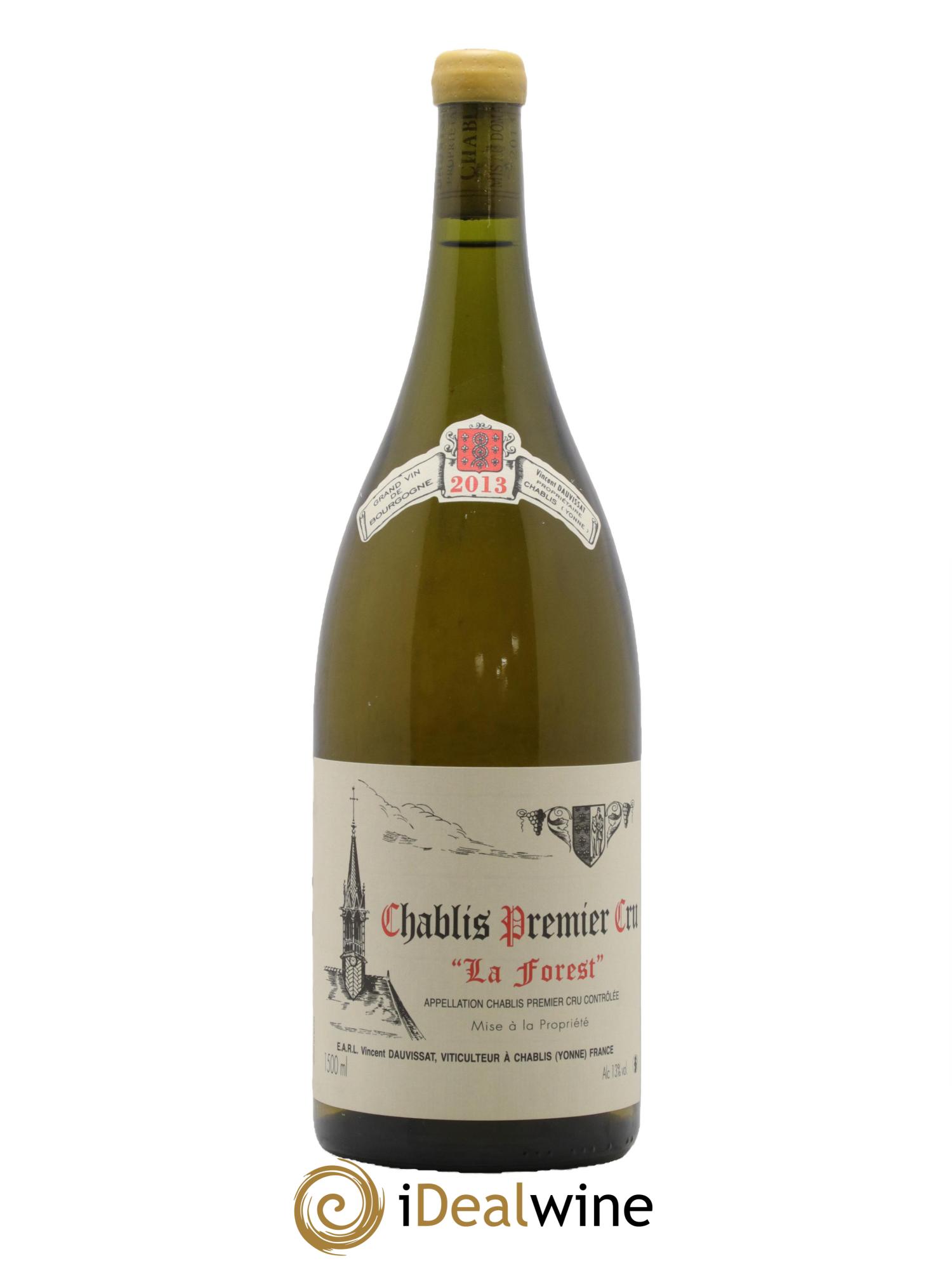 Chablis 1er Cru La Forest Vincent Dauvissat (Domaine)  2013 - Lotto di 1 magnum - 0