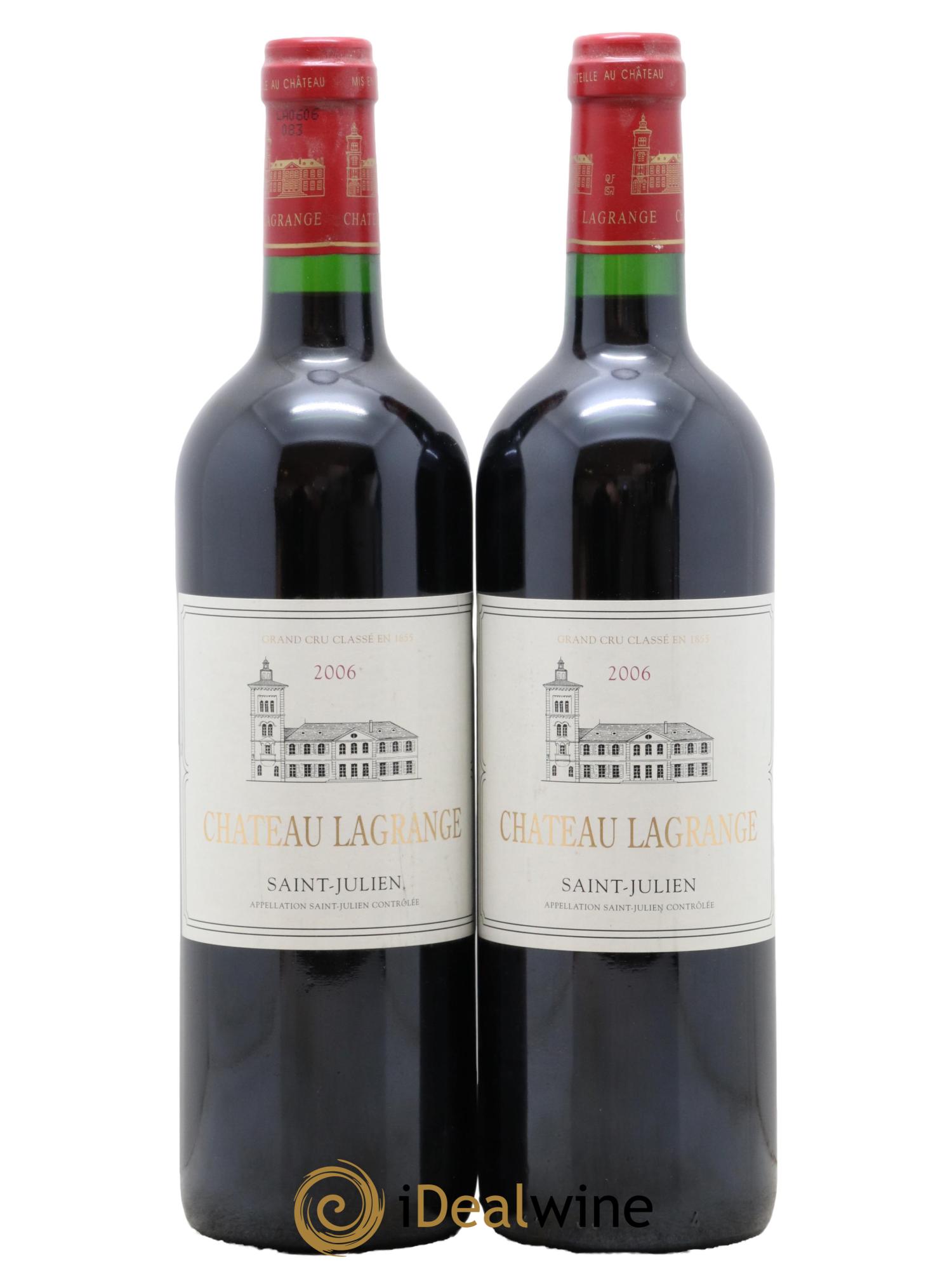 Château Lagrange 3ème Grand Cru Classé  2006 - Lot de 2 bouteilles - 0