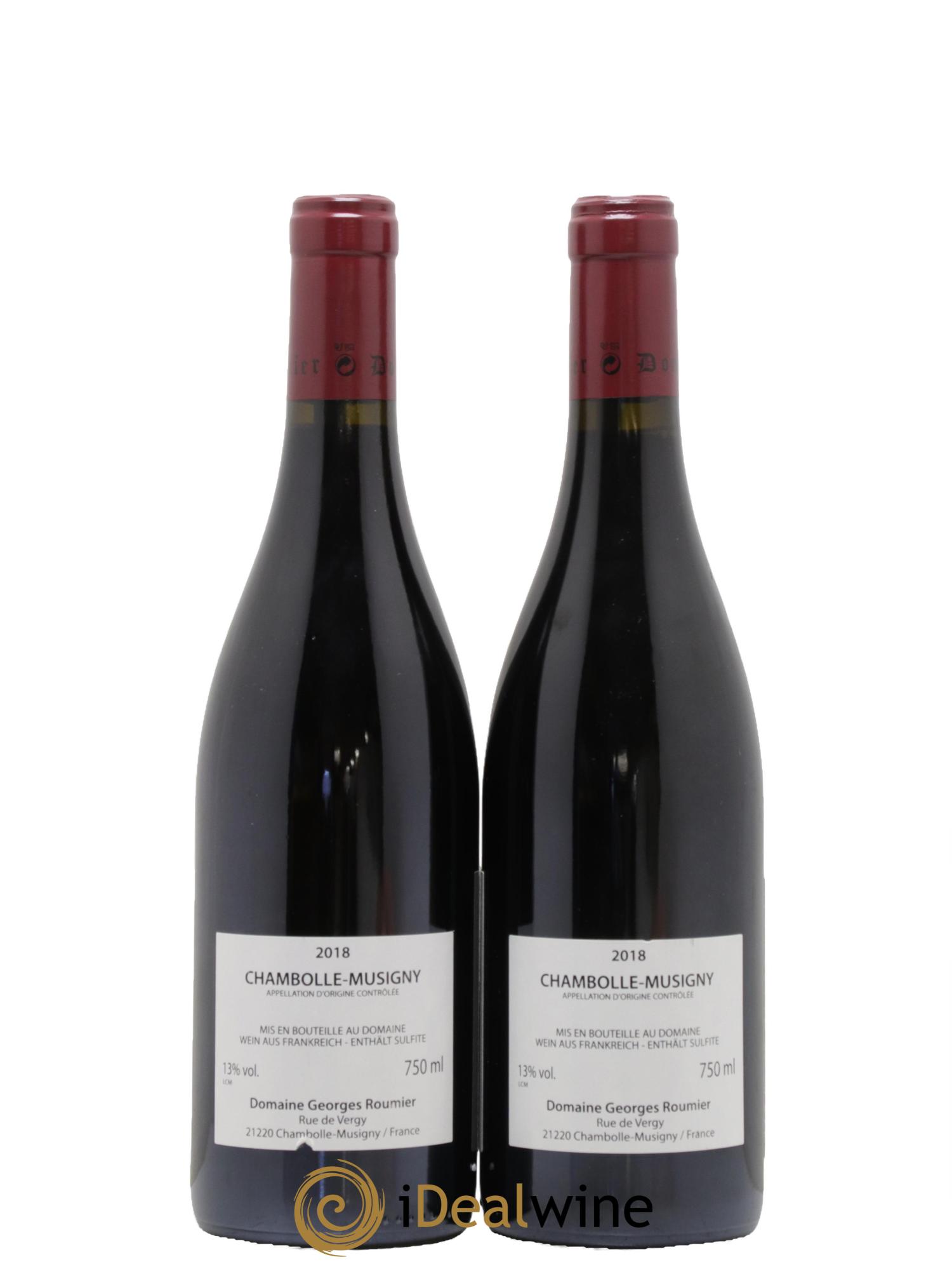 Chambolle-Musigny Georges Roumier (Domaine) 2018 - Lot de 2 bouteilles - 1