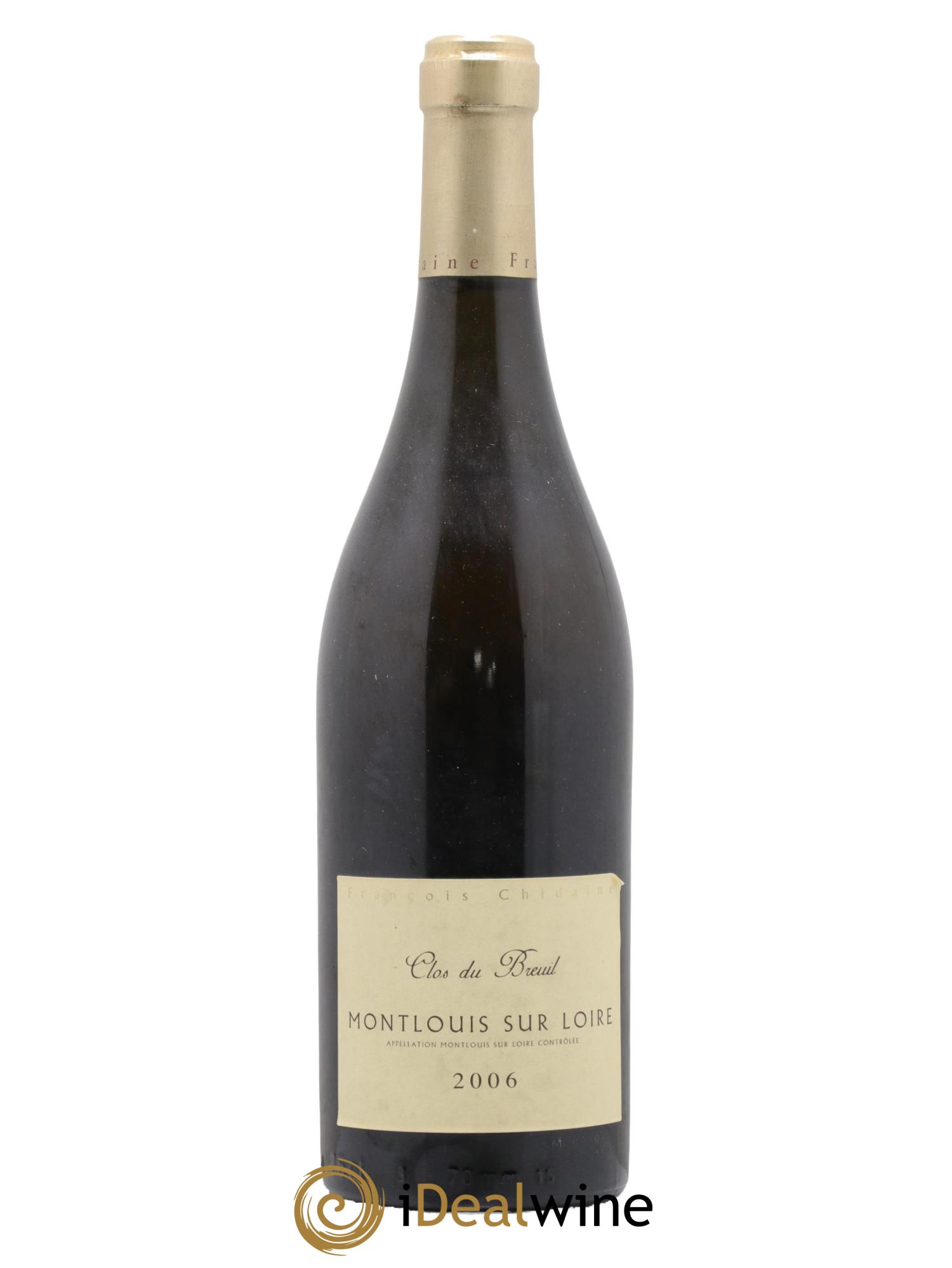 Montlouis-sur-Loire Clos du Breuil François Chidaine 2006 - Lot de 1 bouteille - 0