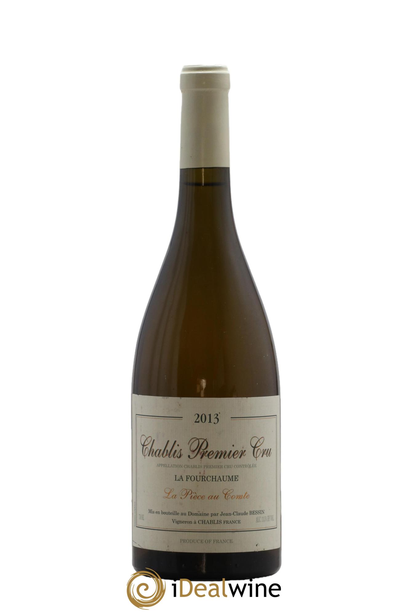 Chablis 1er Cru  La Fourchaume La Pièce au Comte Jean-Claude & Romain Bessin 2013 - Posten von 1 Flasche - 0