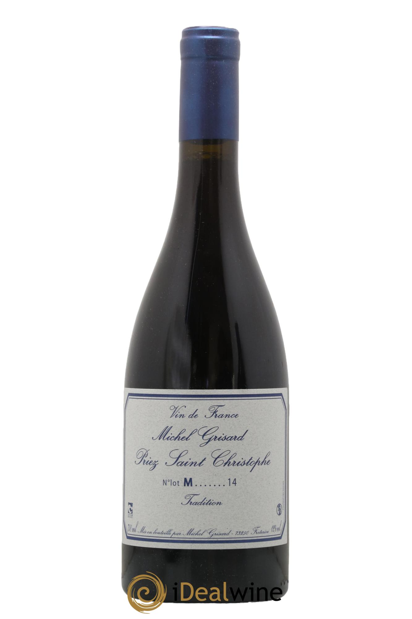 Vin de France Priez Saint Christophe Michel Grisard 2014 - Lotto di 1 bottiglia - 0