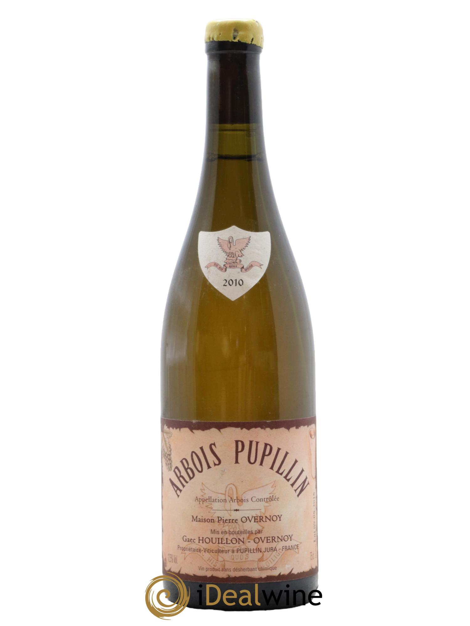 Arbois Pupillin Savagnin élevage prolongé (cire jaune) Overnoy-Houillon (Domaine) 2010 - Lotto di 1 bottiglia - 0