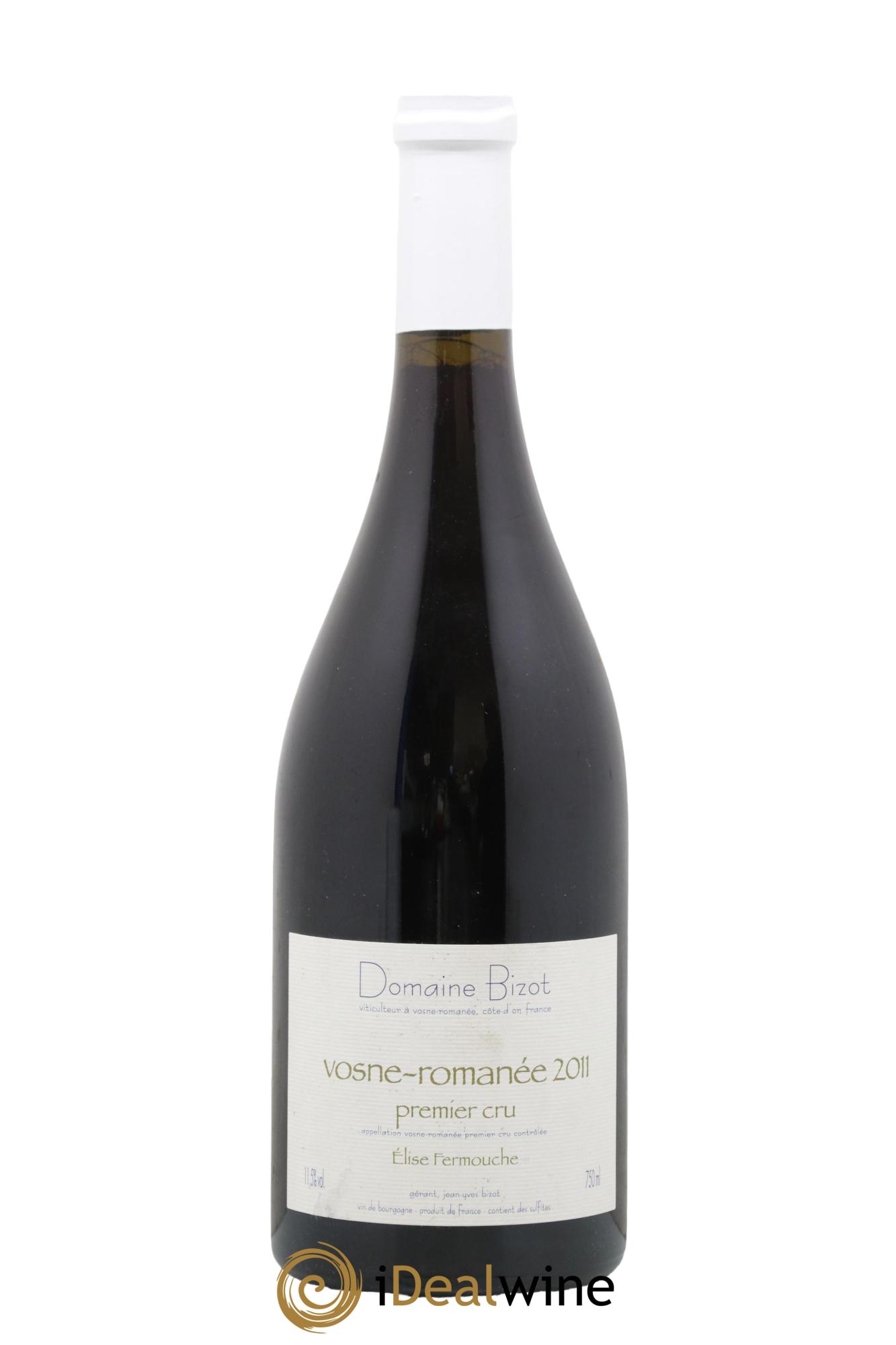 Vosne-Romanée 1er Cru Elise Fermouche Bizot (Domaine) 2011 - Lot de 1 bouteille - 0