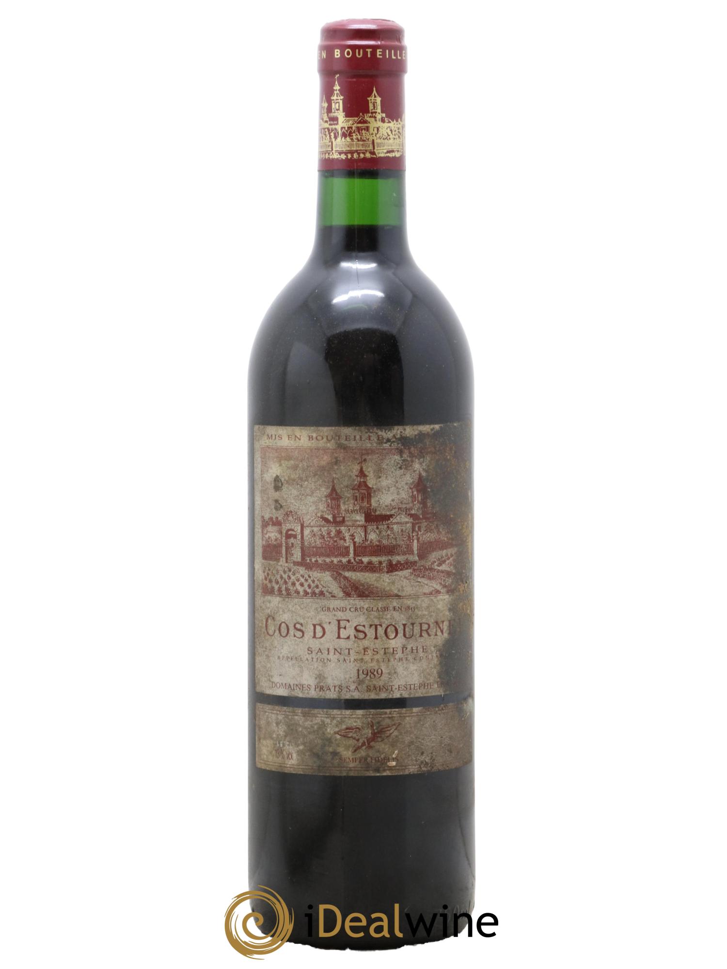 Cos d'Estournel 2ème Grand Cru Classé  1989 - Lot de 1 bouteille - 0