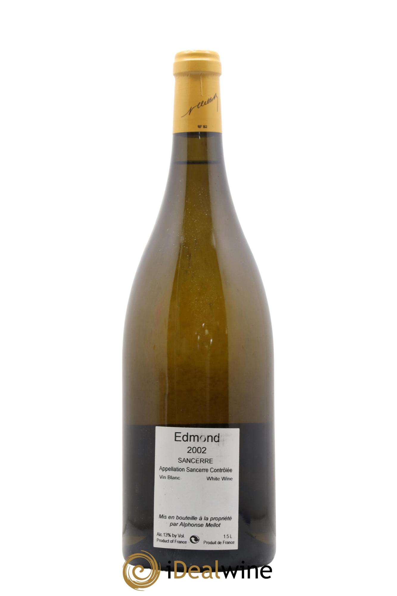 Sancerre Cuvée Edmond Alphonse Mellot  2002 - Lot de 1 magnum - 1