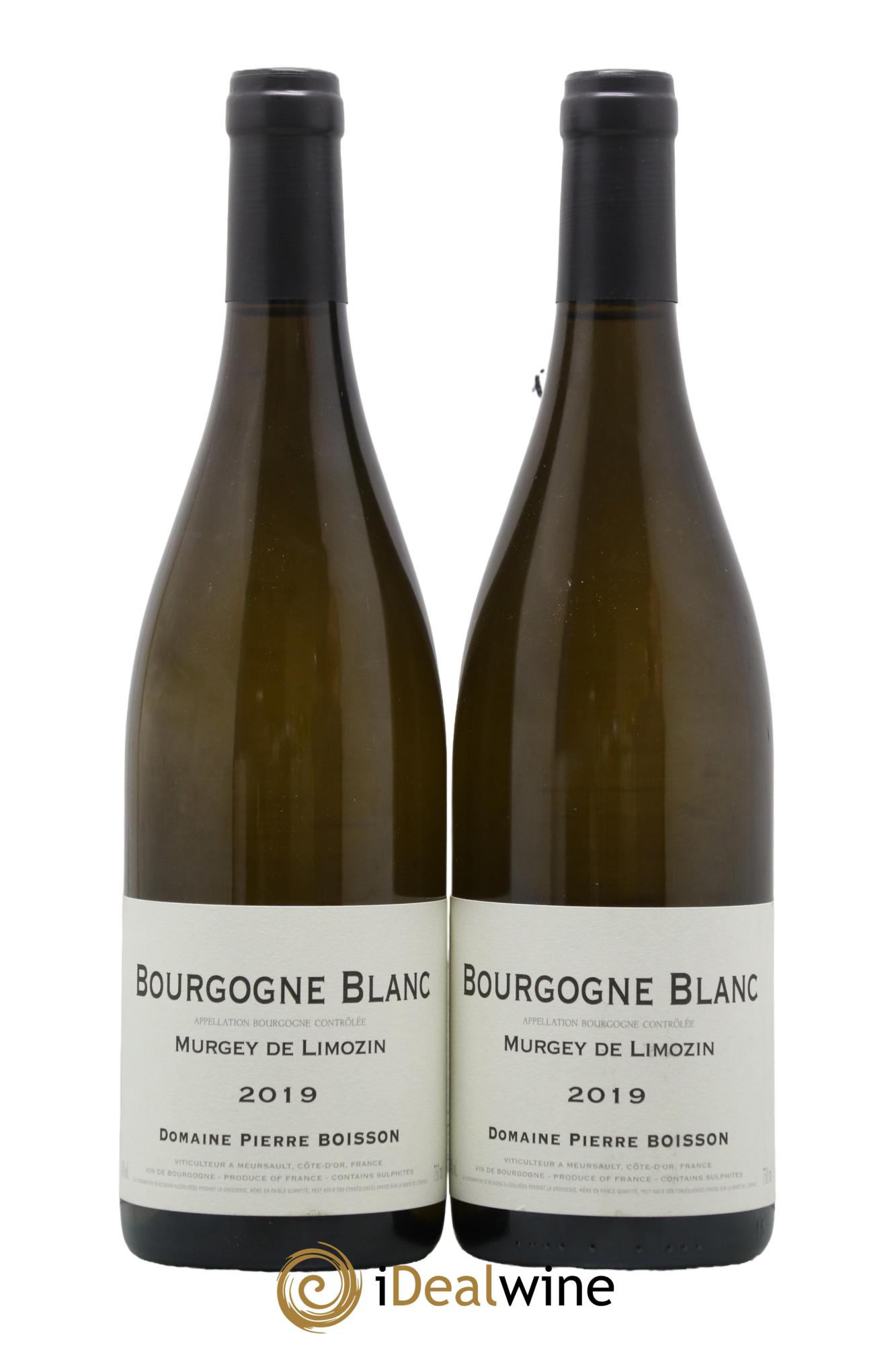 Bourgogne Murgey de Limozin Pierre Boisson (Domaine) 2019 - Lotto di 2 bottiglie - 0