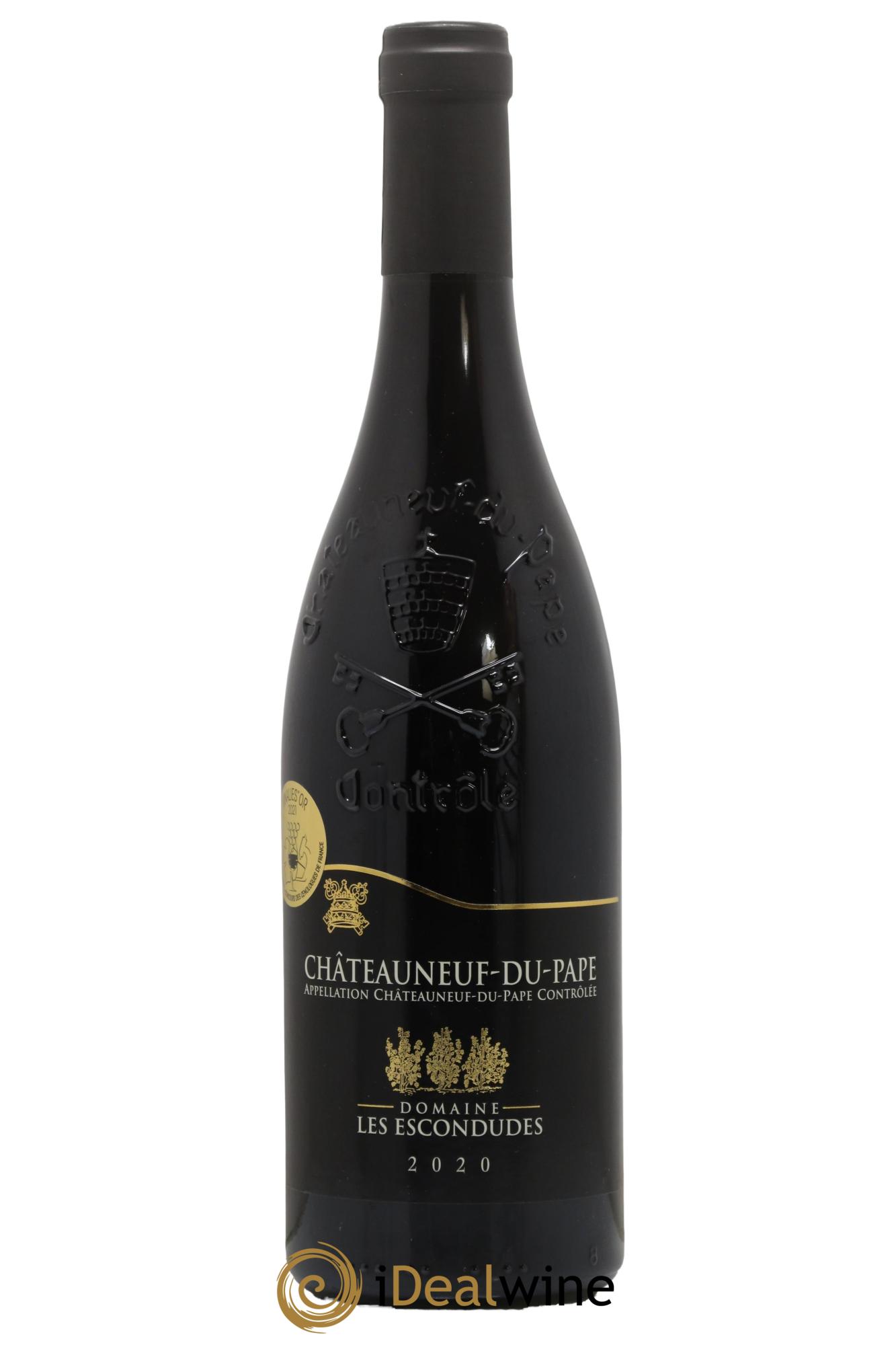 Châteauneuf-du-Pape Domaine Les Escondudes 2020 - Lot of 1 bottle - 0