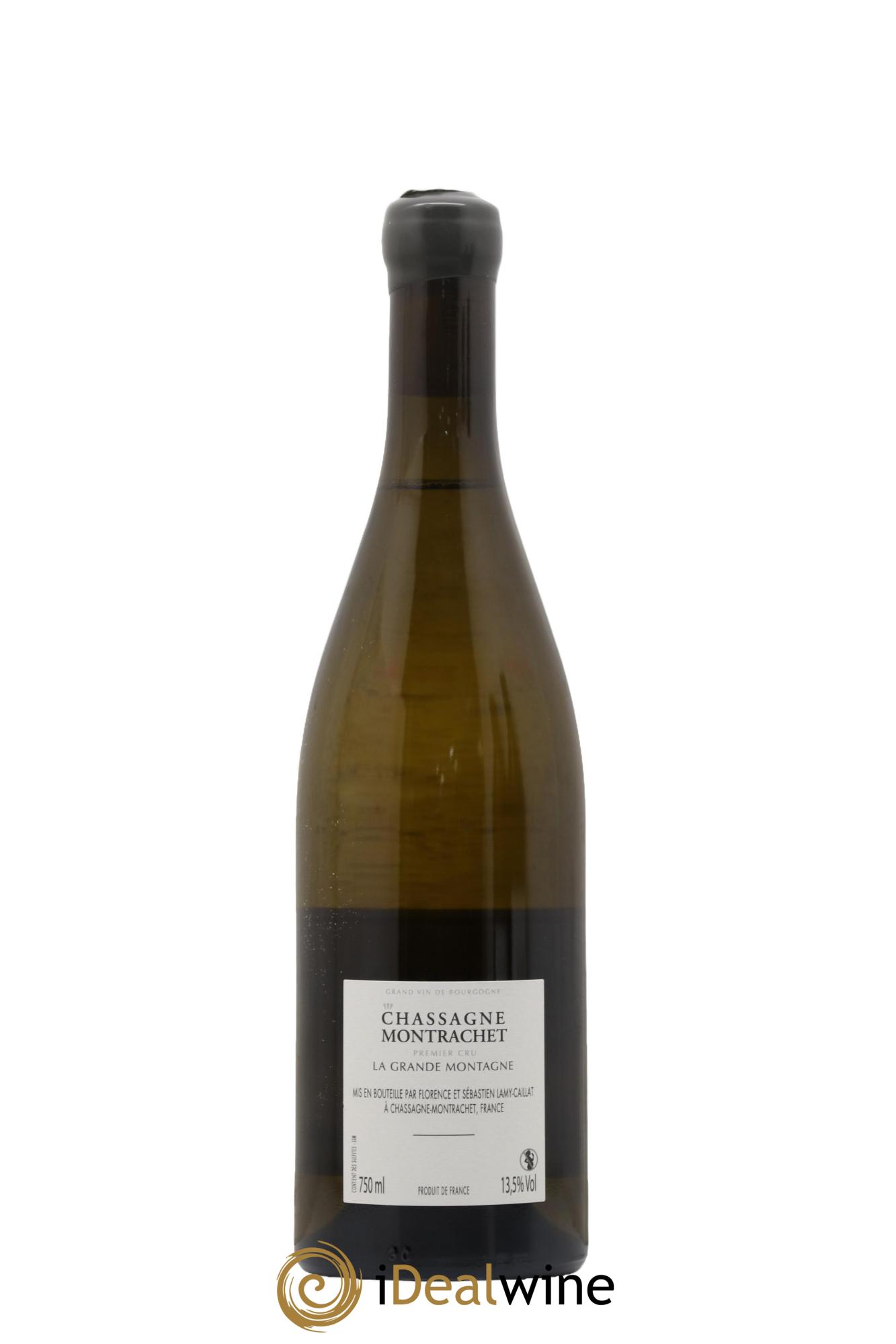 Chassagne-Montrachet 1er Cru La Grande Montagne Lamy-Caillat (Domaine)  2018 - Lotto di 1 bottiglia - 1