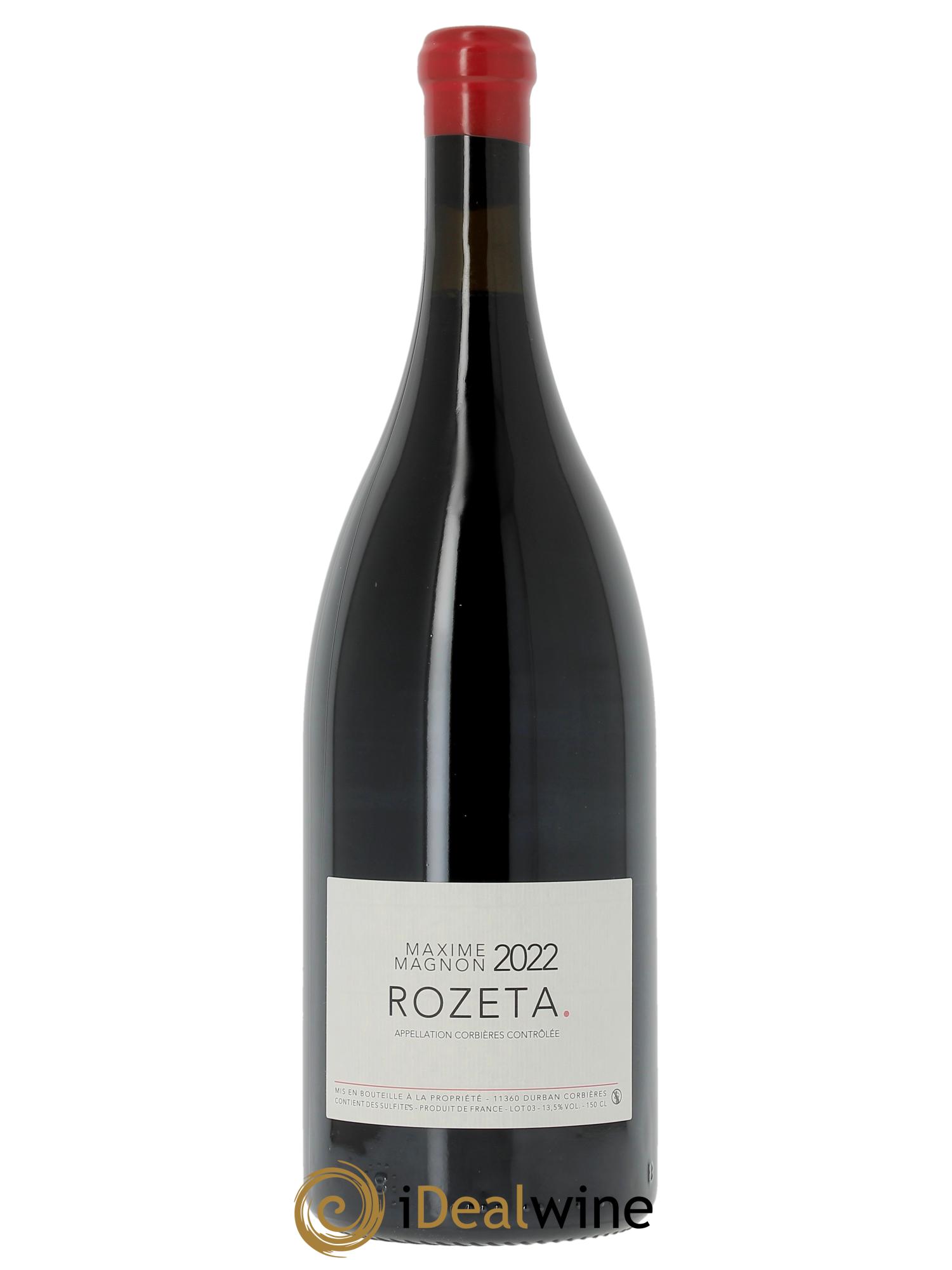 Corbières Rozeta Maxime Magnon 2022 - Lot de 1 magnum - 0