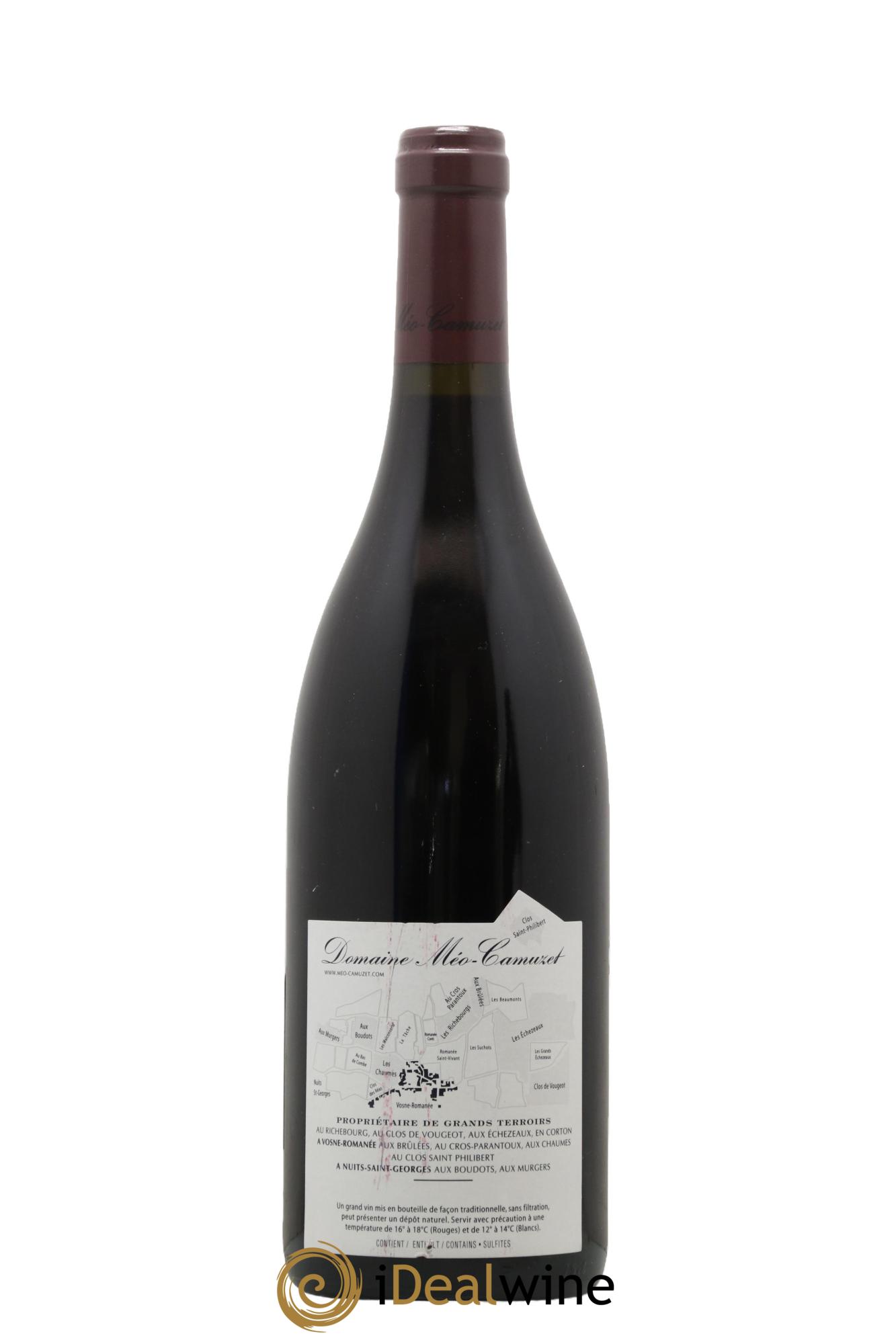 Nuits Saint-Georges 1er Cru Aux Murgers Méo-Camuzet (Domaine) 2009 - Lot de 1 bouteille - 1