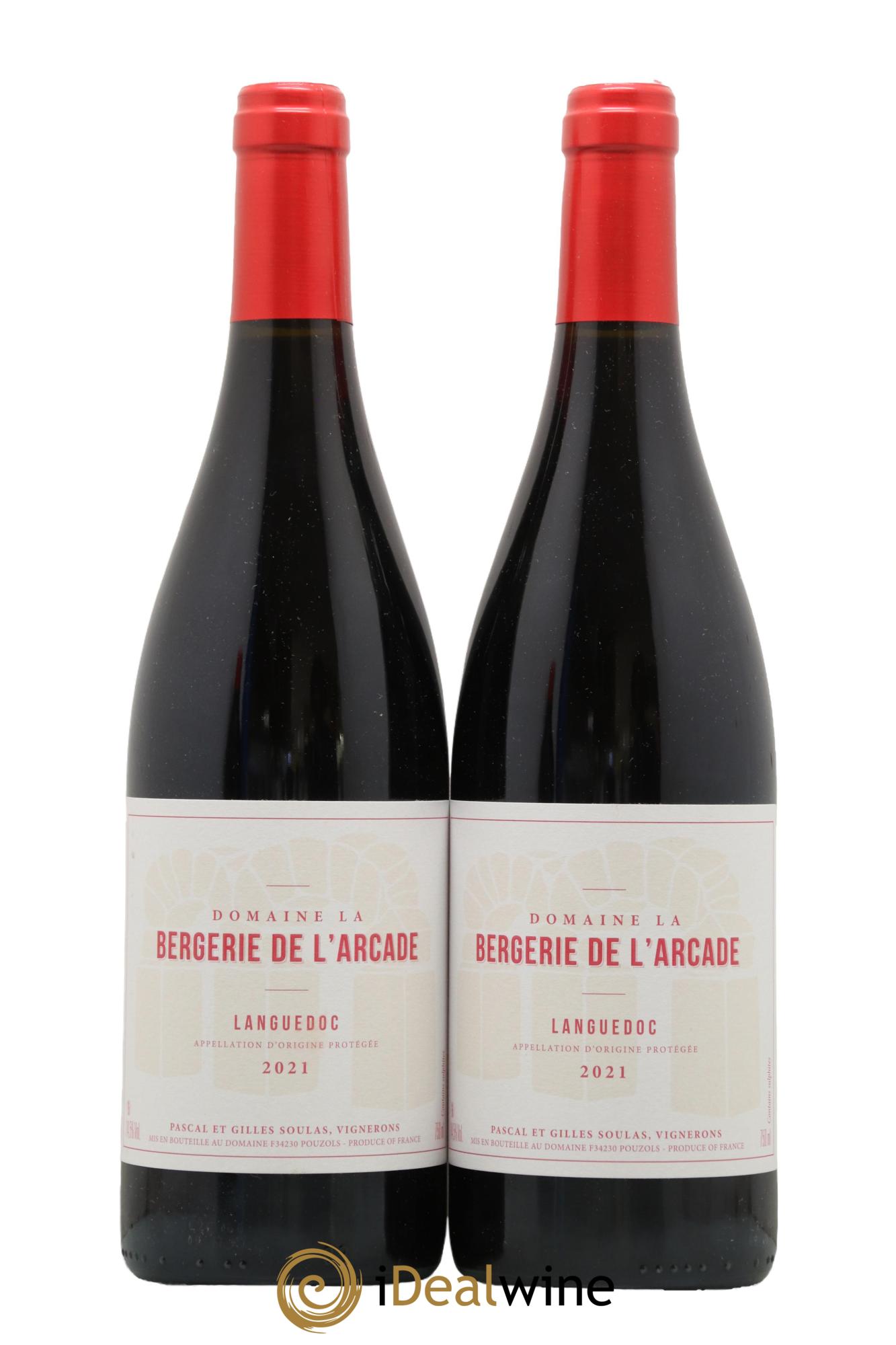 Languedoc La Bergerie de l'Arcade (Domaine) 2021 - Posten von 2 Flaschen - 0