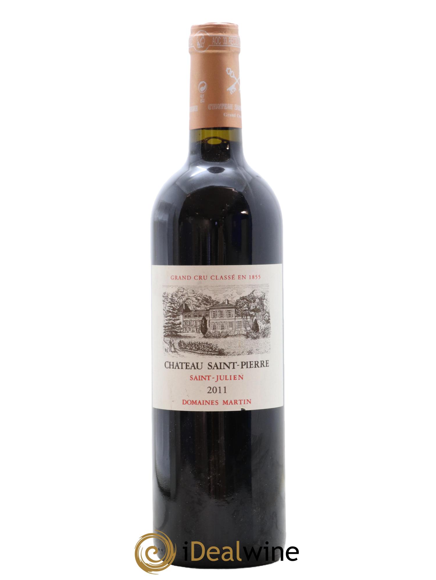 Château Saint-Pierre 4ème Grand Cru Classé 2011 - Lotto di 1 bottiglia - 0