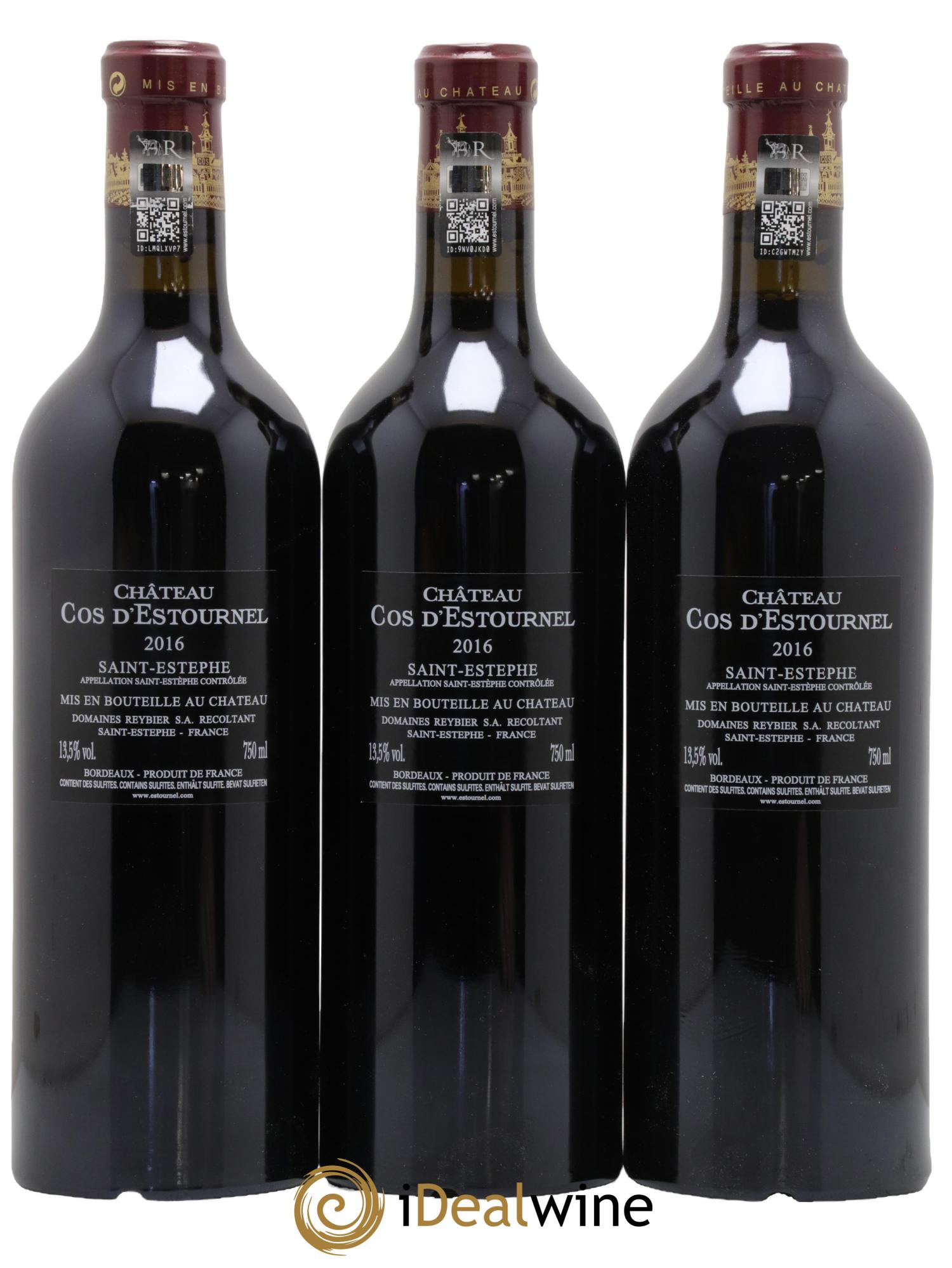 Cos d'Estournel 2ème Grand Cru Classé 2016 - Lot of 6 bottles - 4