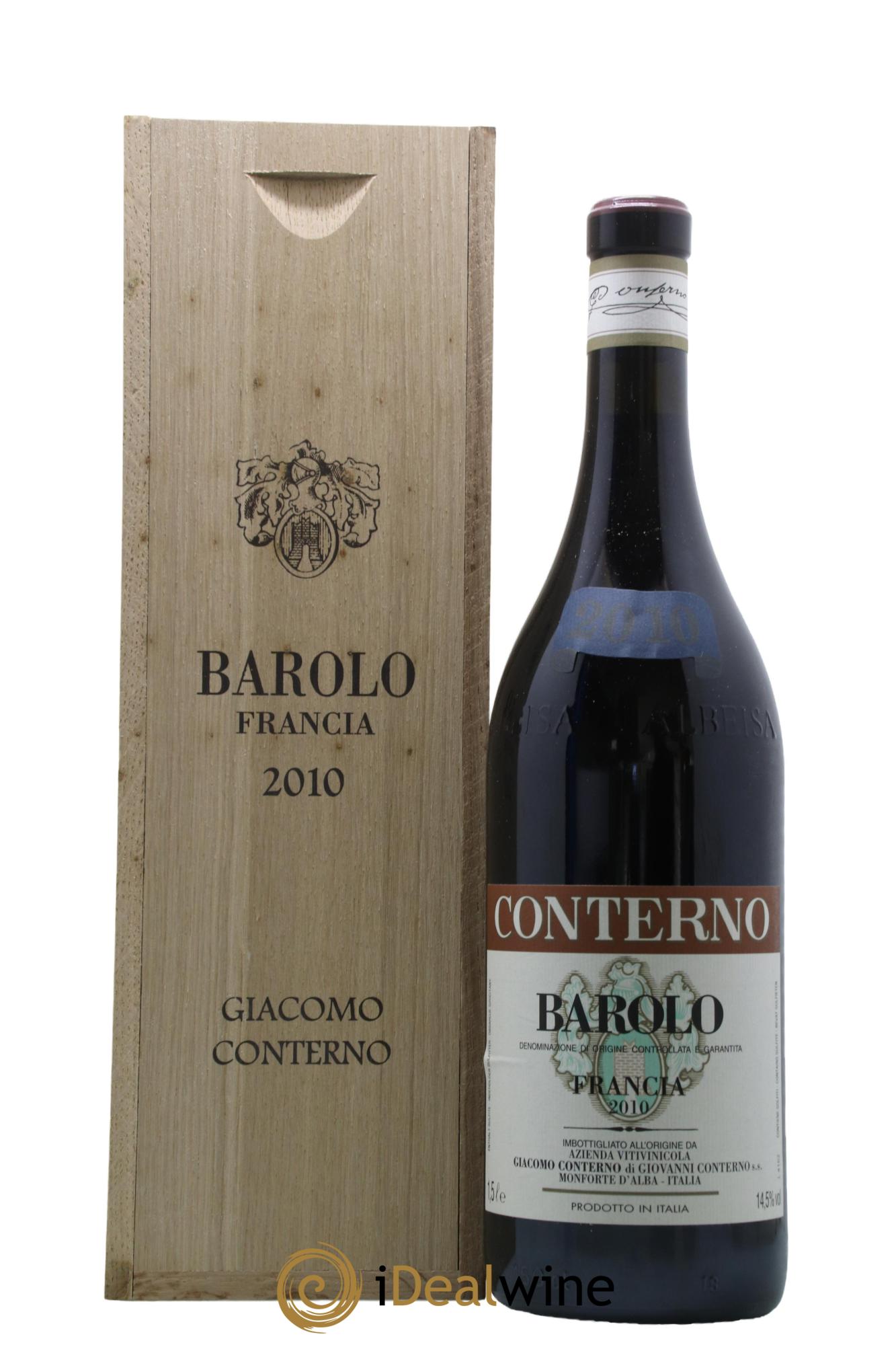 Barolo DOCG Cascina Francia Giacomo Conterno 2010 - Lotto di 1 magnum - 0