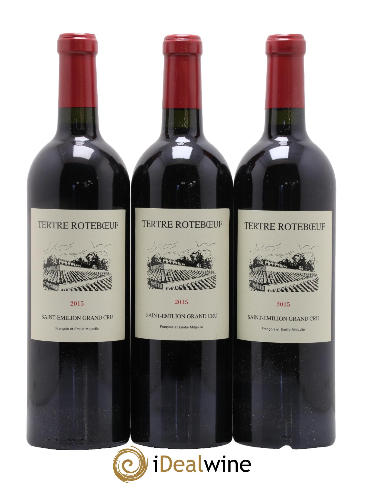 Château Tertre Roteboeuf 2015 - Lot of 6 bottles - 3