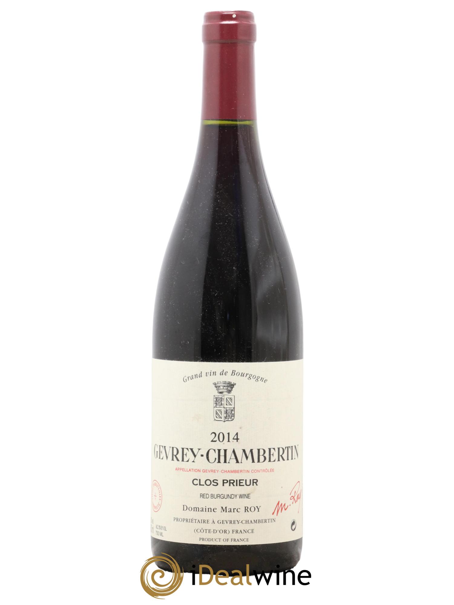 Gevrey-Chambertin Clos Prieur Marc Roy 2014 - Lot of 1 bottle - 0