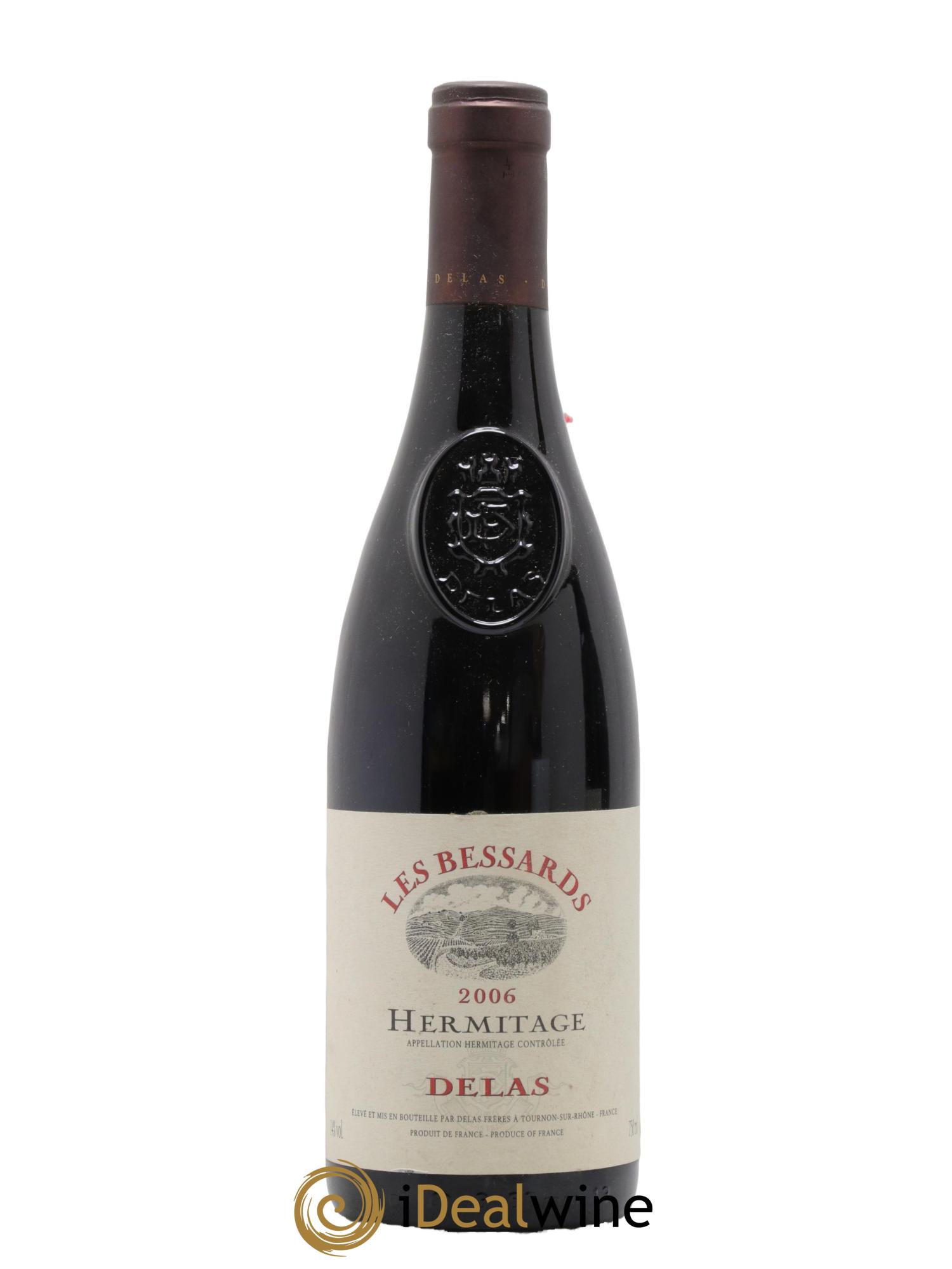 Hermitage Les Bessards Delas Frères 2006 - Posten von 1 Flasche - 0