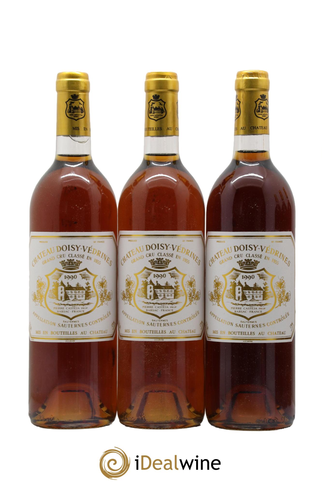 Château Doisy-Védrines 2ème Grand Cru Classé 1990 - Lot de 12 bouteilles - 2