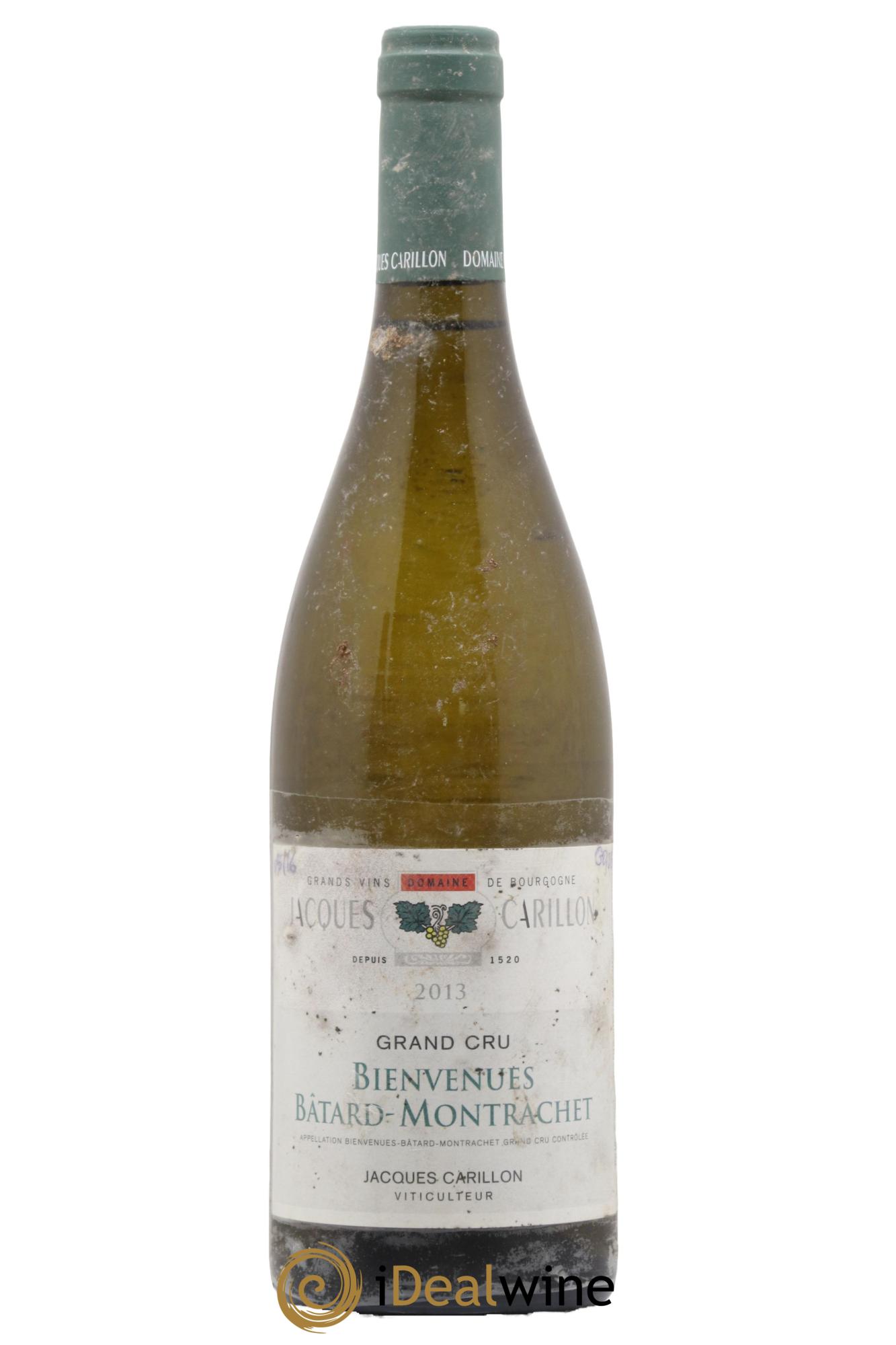 Bienvenues-Bâtard-Montrachet Grand Cru Jacques Carillon (Domaine) 2013 - Lot of 1 bottle - 0