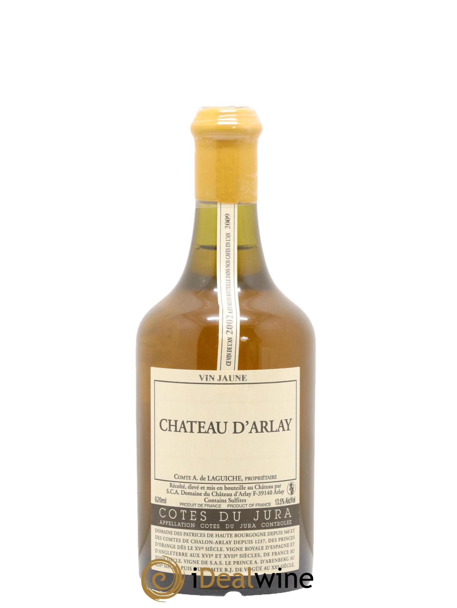 Côtes du Jura Vin jaune Château d'Arlay 2002 - Lot de 1 clavelin - 0