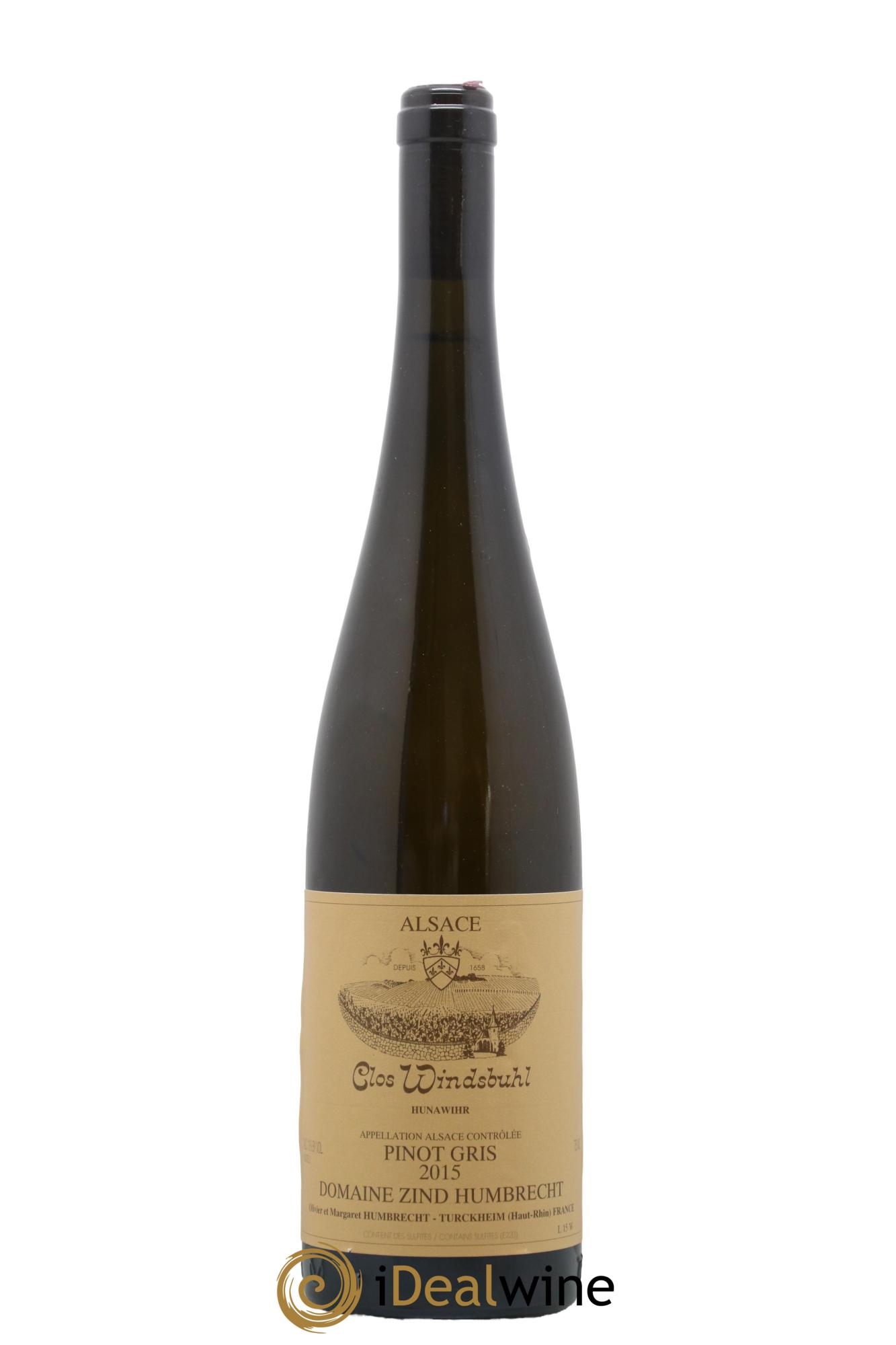 Alsace Pinot Gris Clos Windsbuhl Zind-Humbrecht (Domaine) 2015 - Lotto di 1 bottiglia - 0