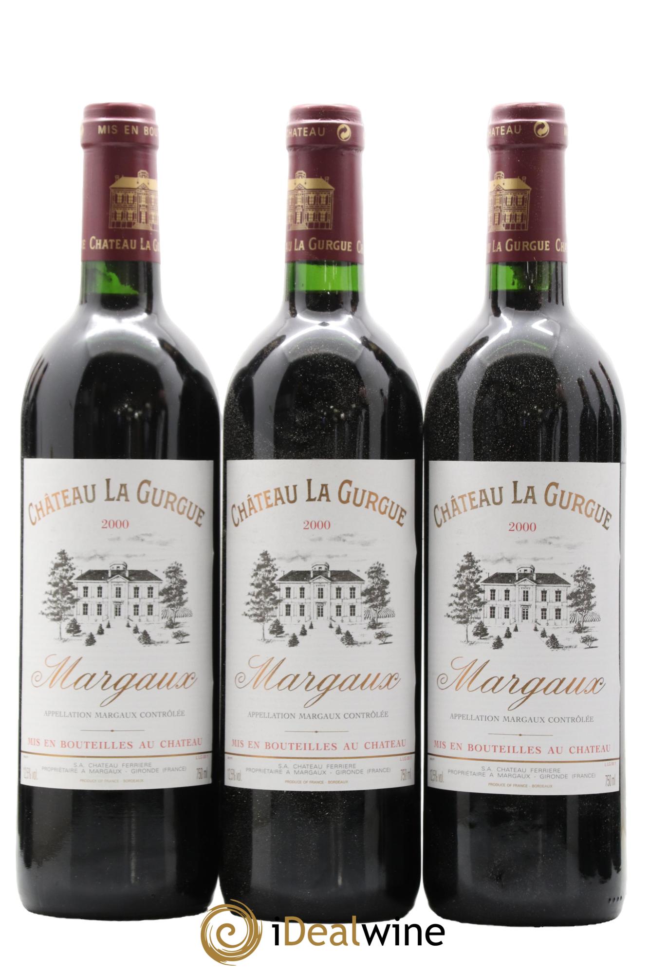 Château la Gurgue Cru Bourgeois 2000 - Lotto di 12 bottiglie - 2