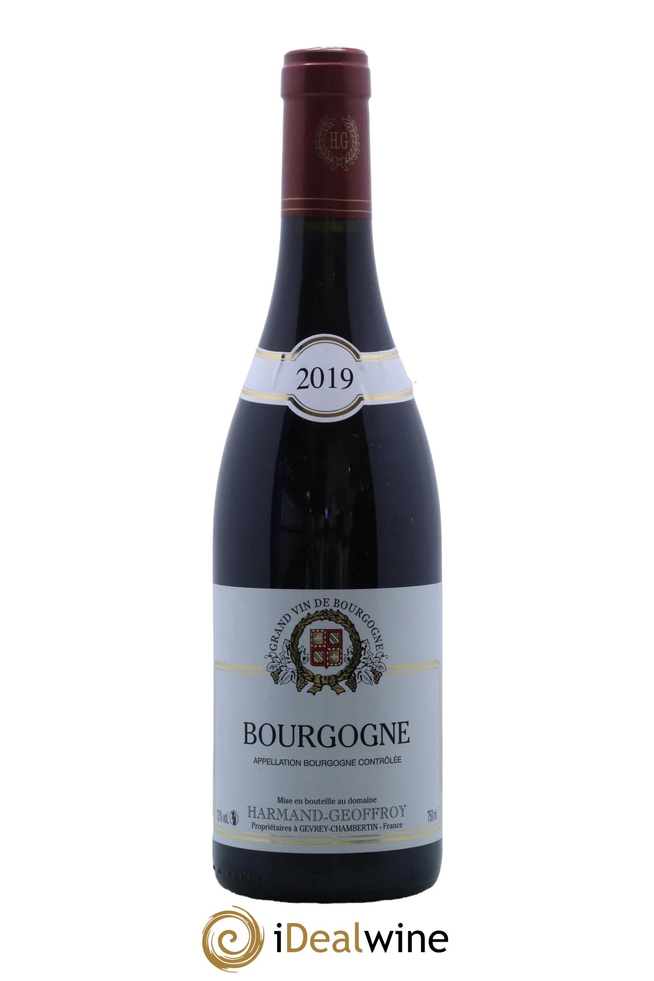 Bourgogne Harmand-Geoffroy (Domaine) 2019 - Lot of 1 bottle - 0