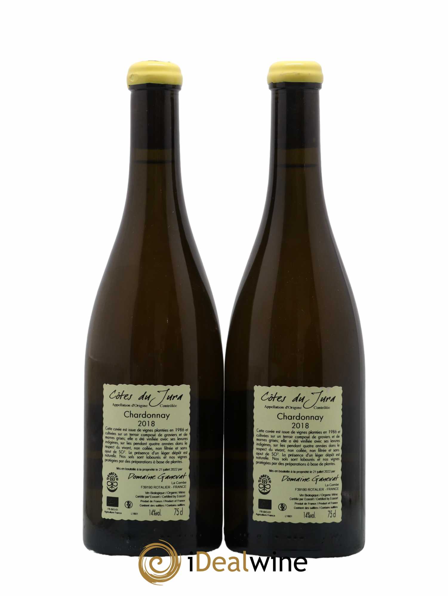 Côtes du Jura Cuvée Florine Jean-François Ganevat (Domaine)  2018 - Lot of 2 bottles - 1