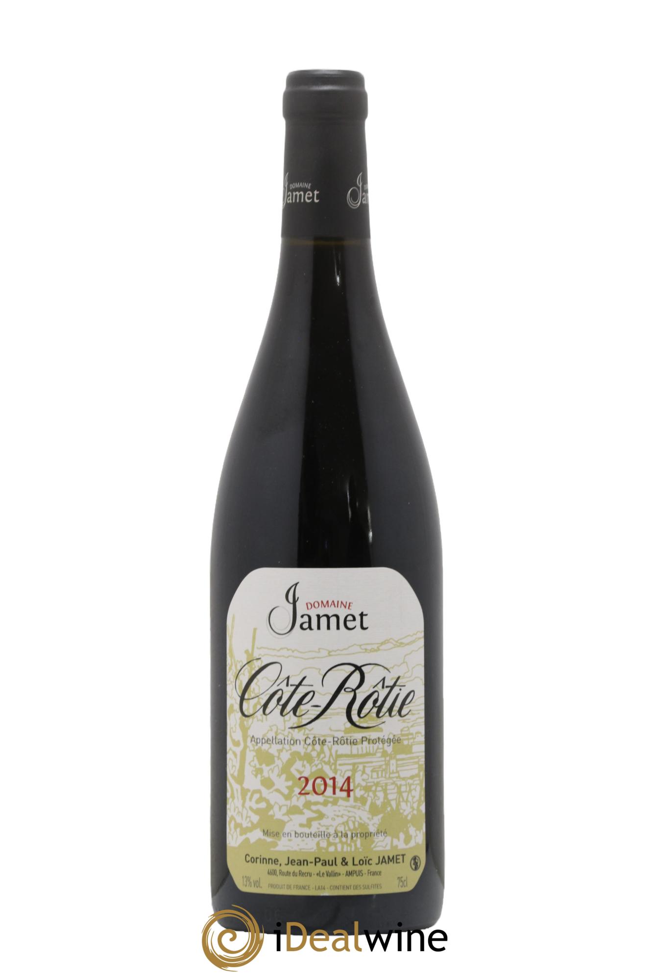 Côte-Rôtie Jamet (Domaine) 2014 - Lot of 1 bottle - 0