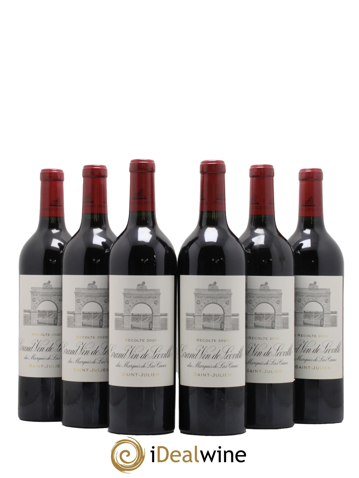 Château Léoville Las Cases 2ème Grand Cru Classé 2020 - Lot of 6 bottles - 0