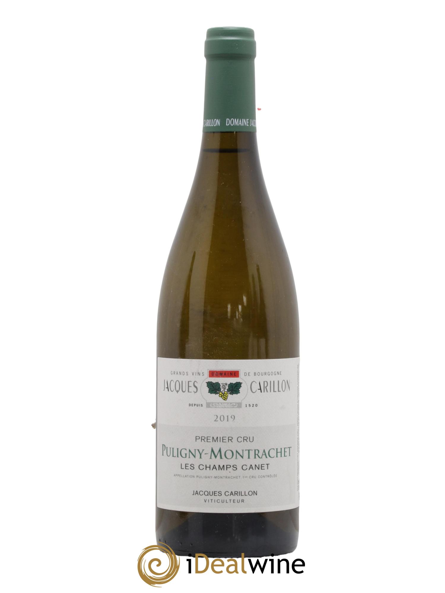 Puligny-Montrachet 1er Cru Les Champs Canet Jacques Carillon (Domaine)  2019 - Posten von 1 Flasche - 0