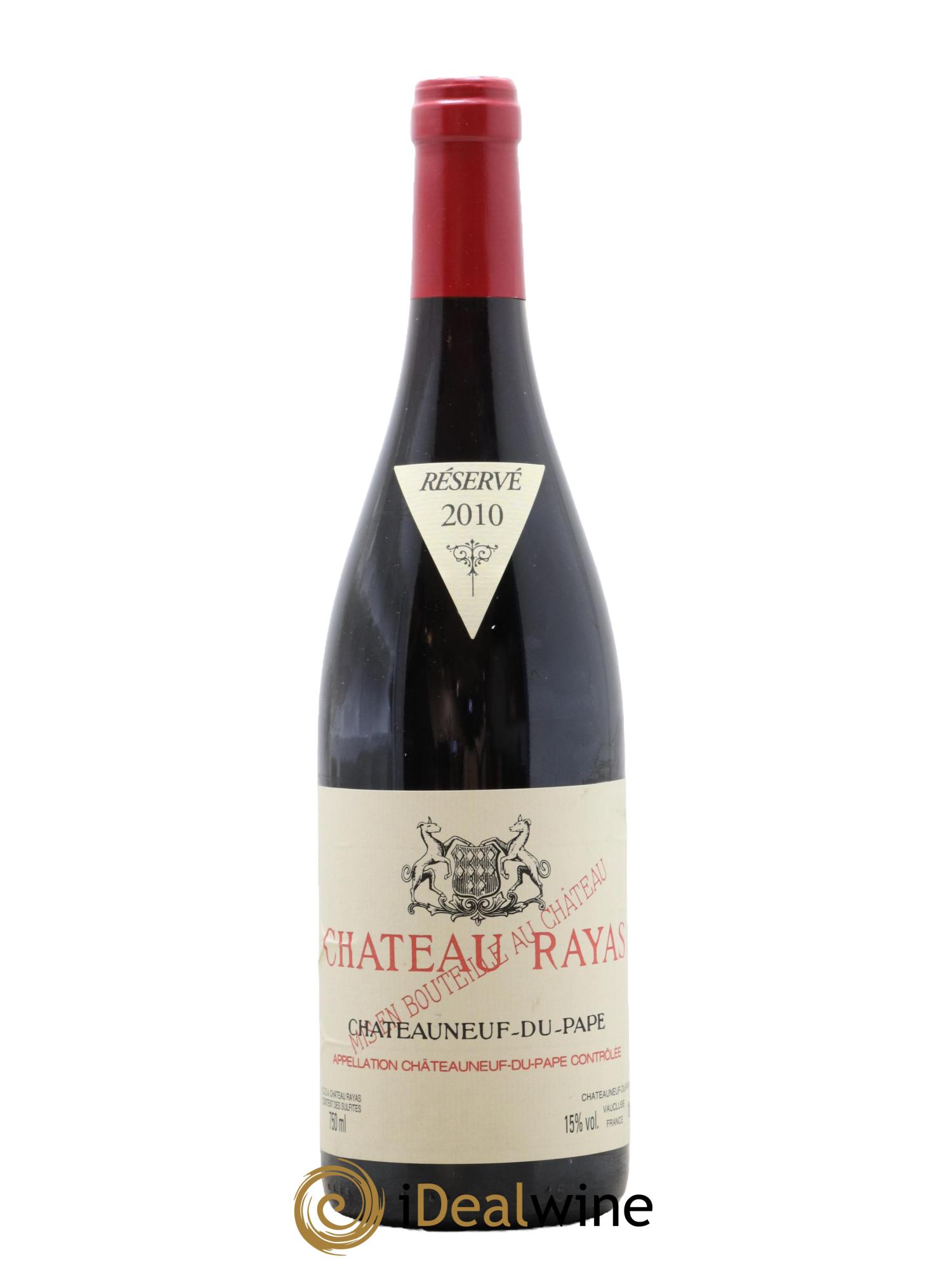 Châteauneuf-du-Pape Château Rayas Emmanuel Reynaud 2010 - Lot de 1 bouteille - 0