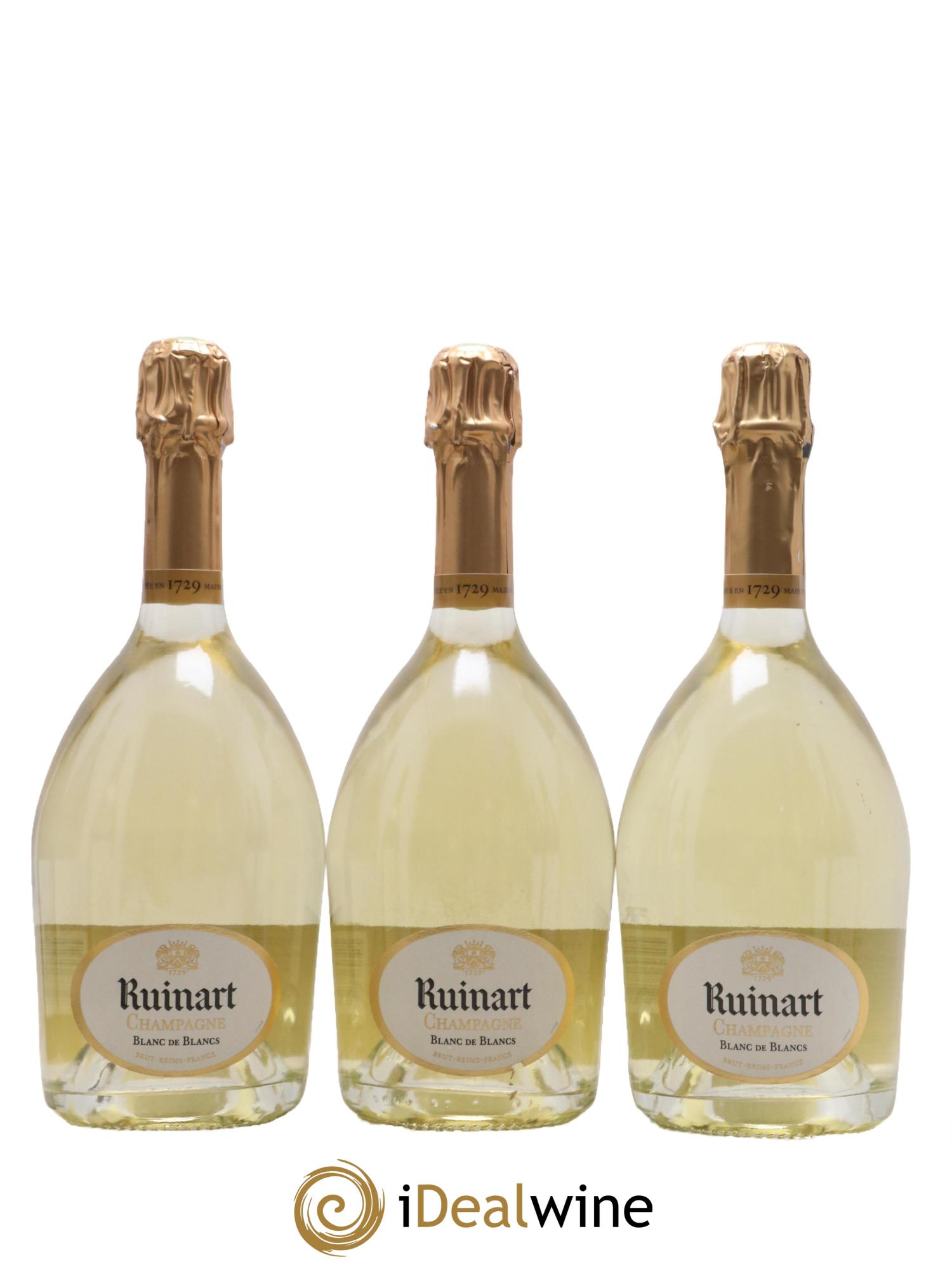 Blanc de Blancs Brut Ruinart  - Lotto di 3 bottiglie - 0