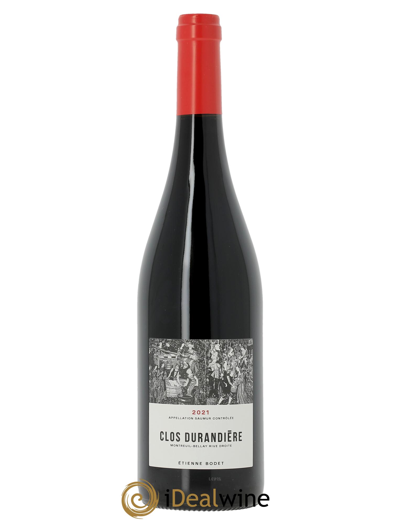 Saumur Clos Durandière Etienne Bodet  2021 - Lot de 1 bouteille - 0