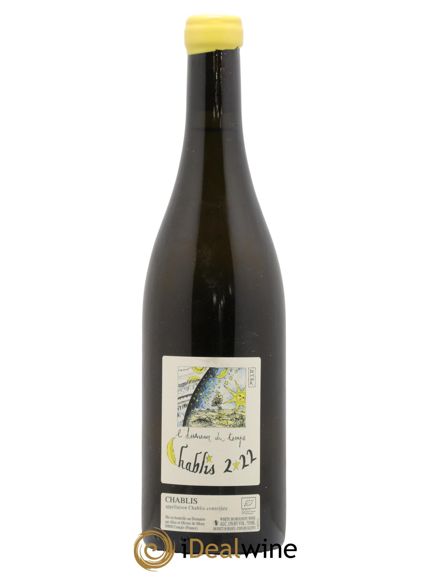 Chablis L'Humeur du Temps Alice et Olivier De Moor  2022 - Lotto di 1 bottiglia - 0