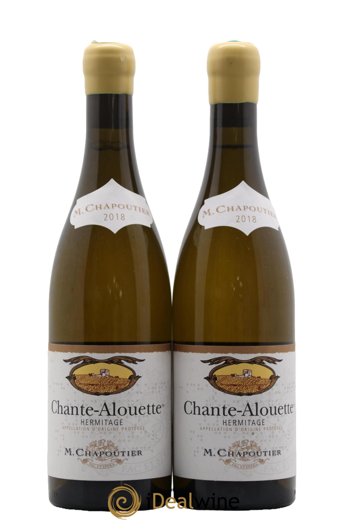 Hermitage Chante Alouette Chapoutier 2018 - Lot de 2 bouteilles - 0