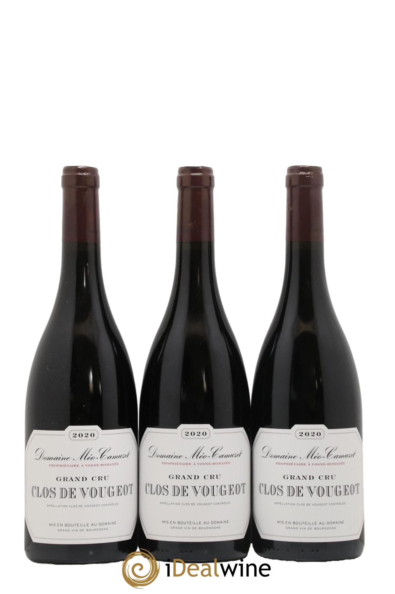 Clos de Vougeot Grand Cru Méo-Camuzet (Domaine) 2020 - Lotto di 3 bottiglie - 0