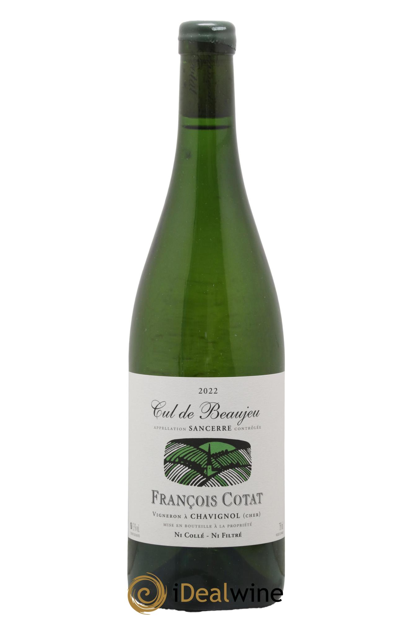 Sancerre Les Culs de Beaujeu François Cotat 2022 - Posten von 1 Flasche - 0